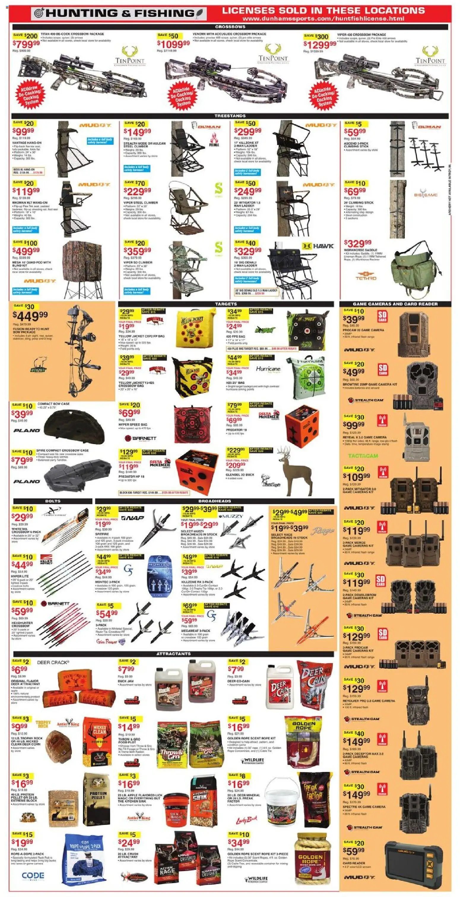 Dunham's Sports Weekly Ad