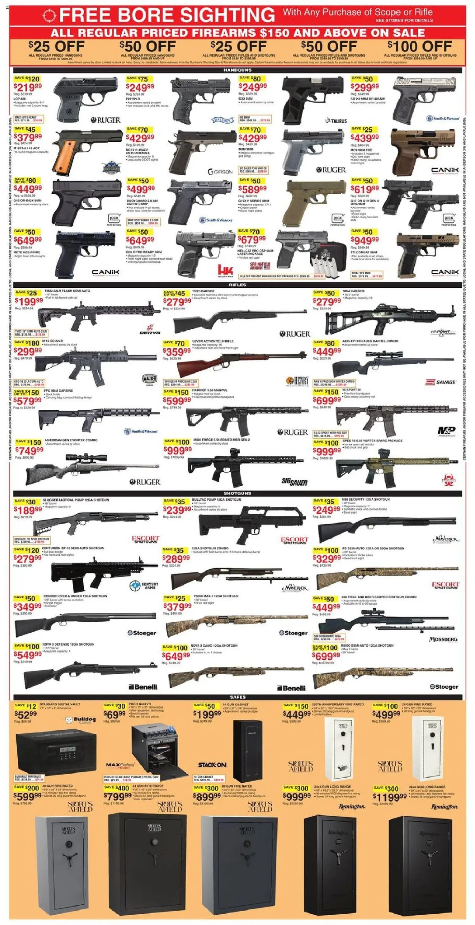 Dunham's Sports Weekly Ad