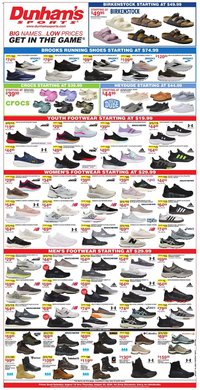 Dunham's Sports Weekly Ad