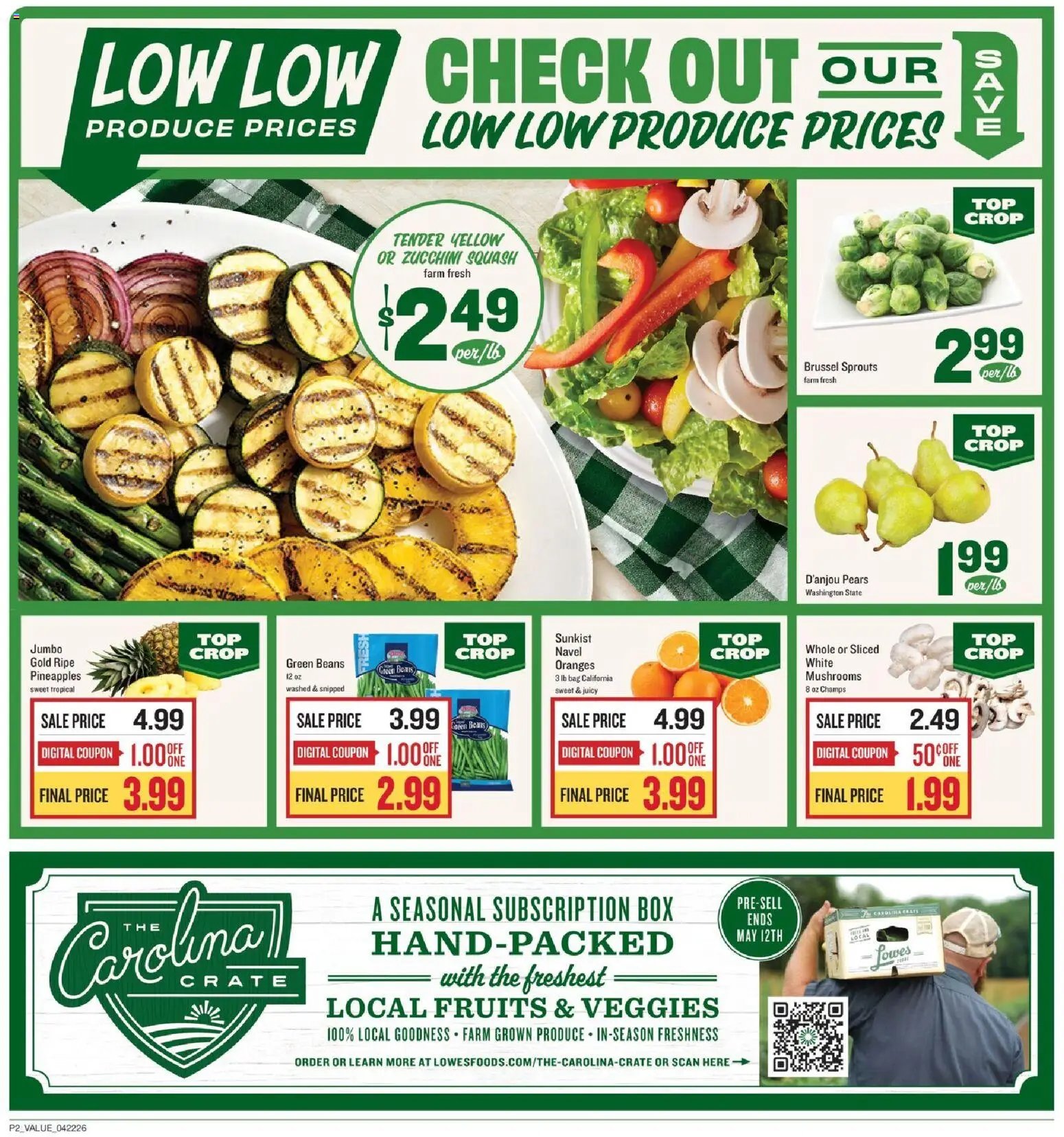 Lowes Foods Weekly Ad - NC