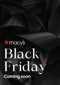 Macy's Black Friday Notice