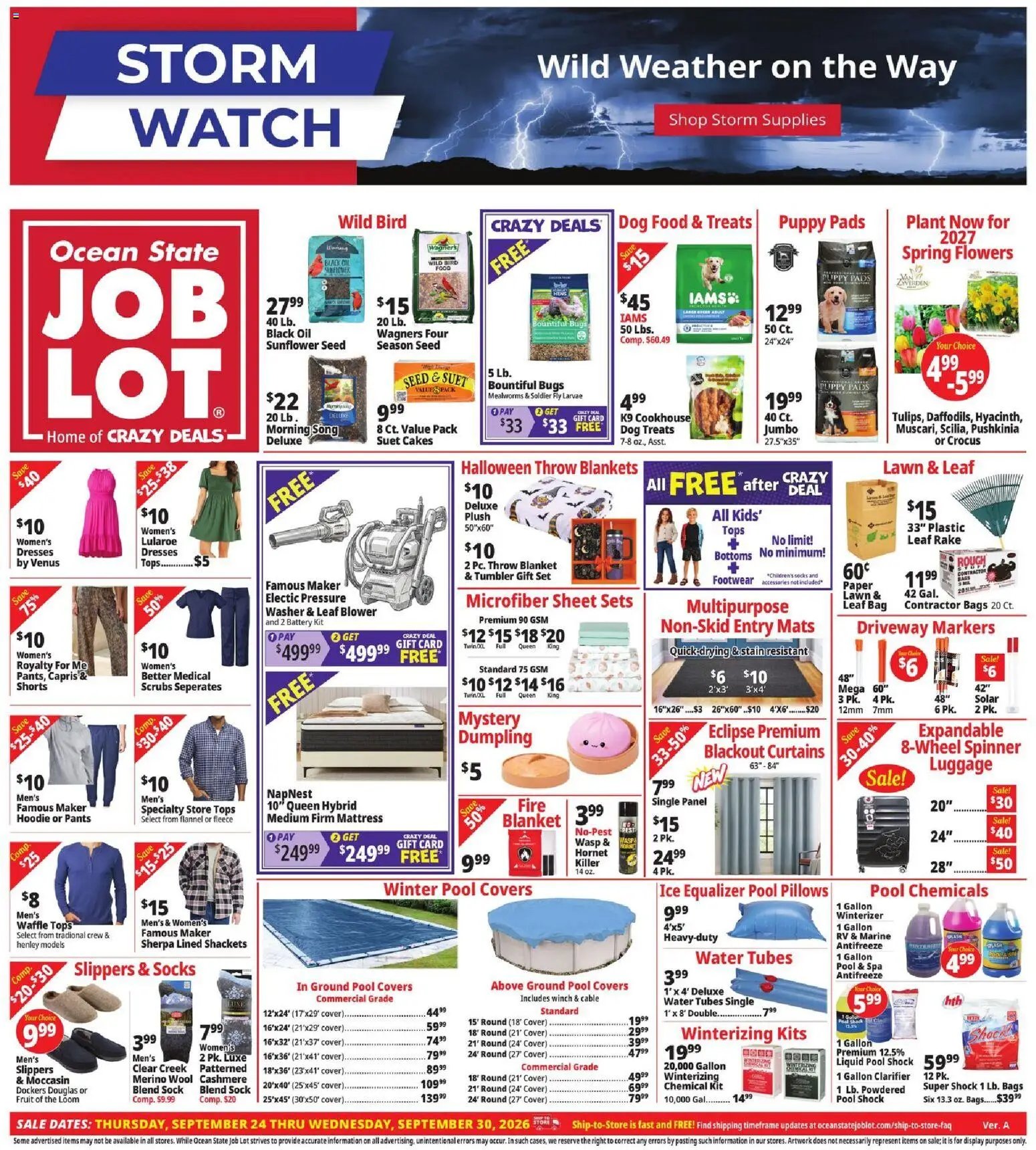 Ocean State Job Lot Weekly Ad - MA