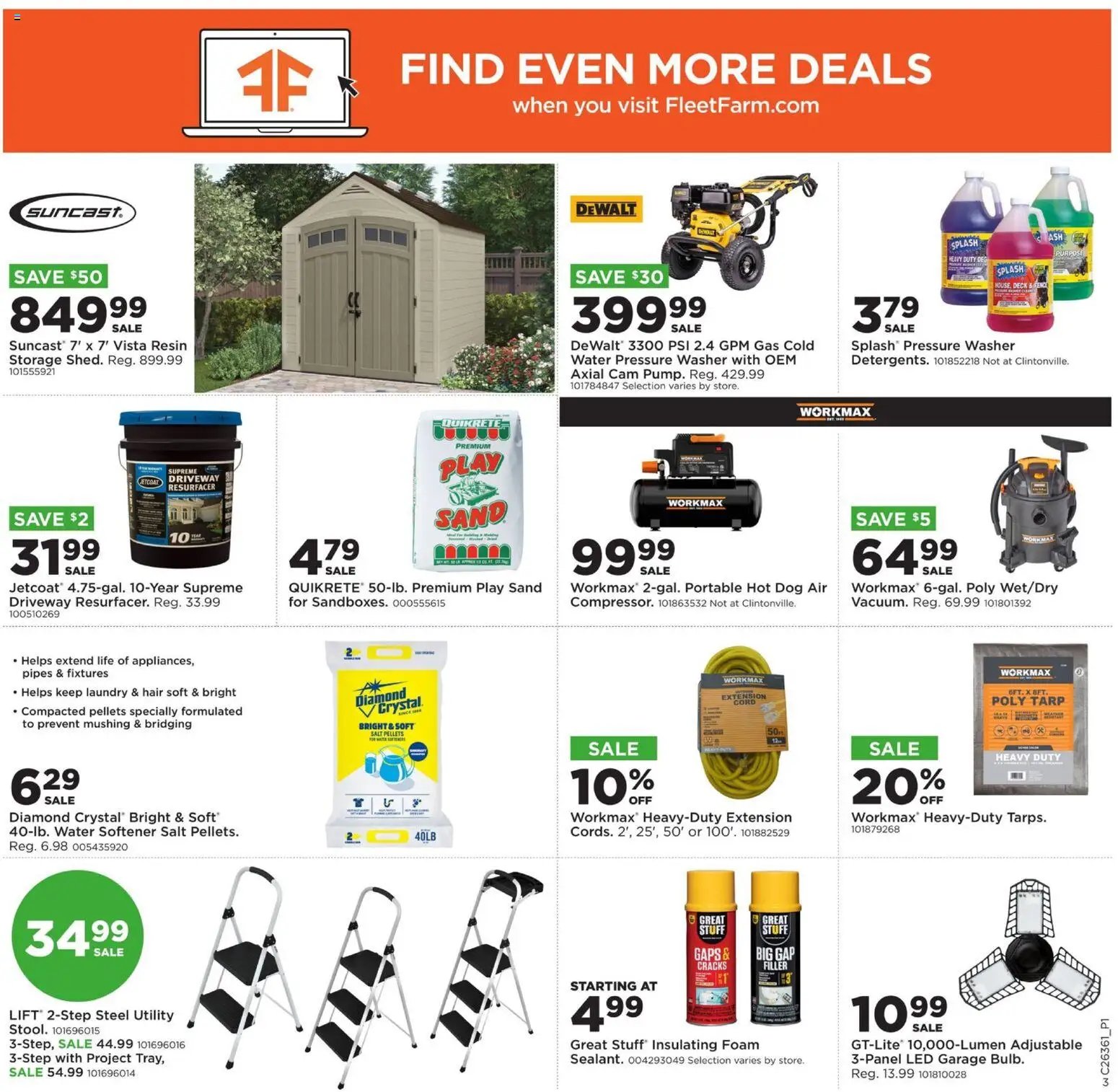 Mills Fleet Farm Weekly Ad