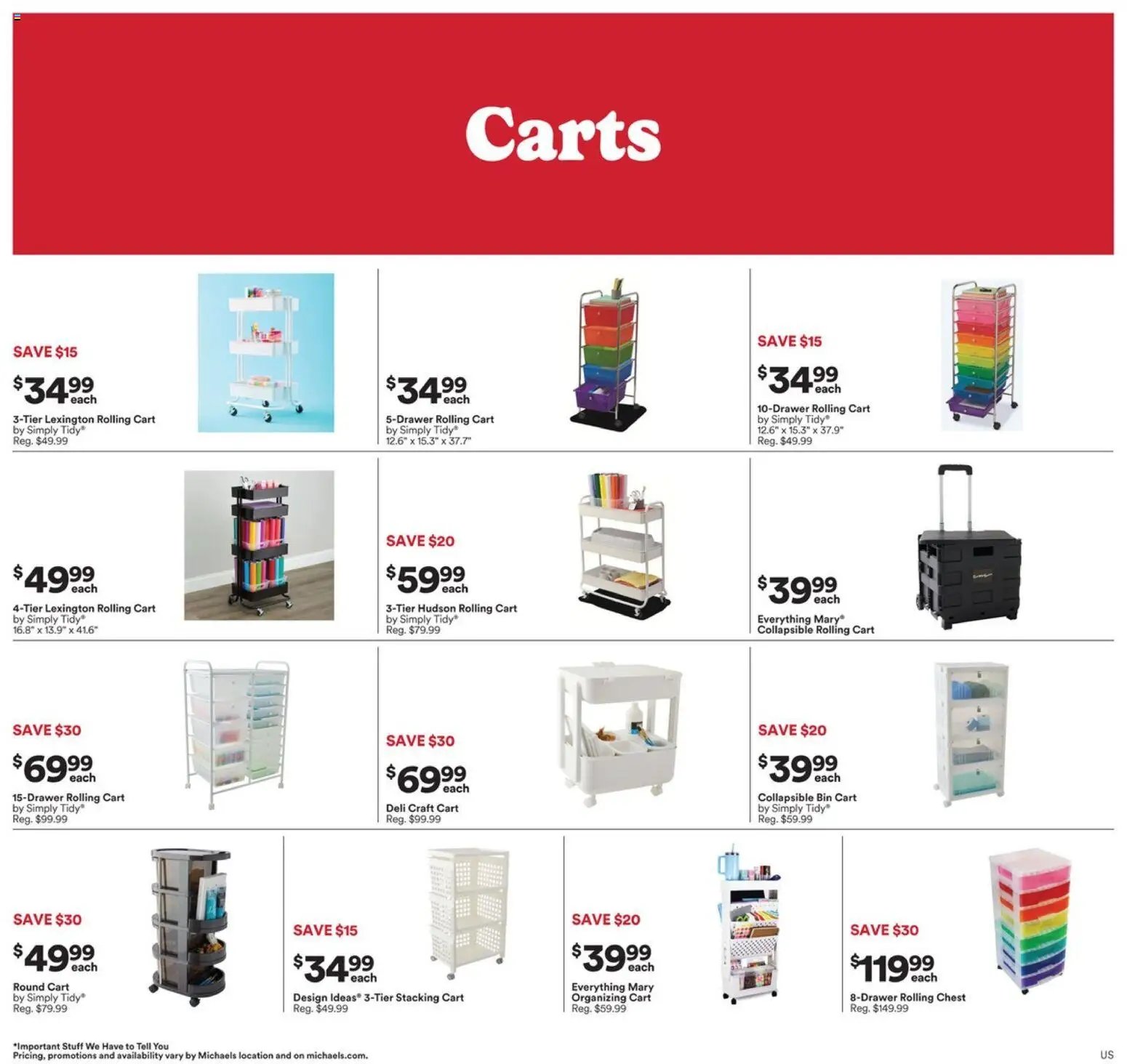 Michaels Weekly Ad