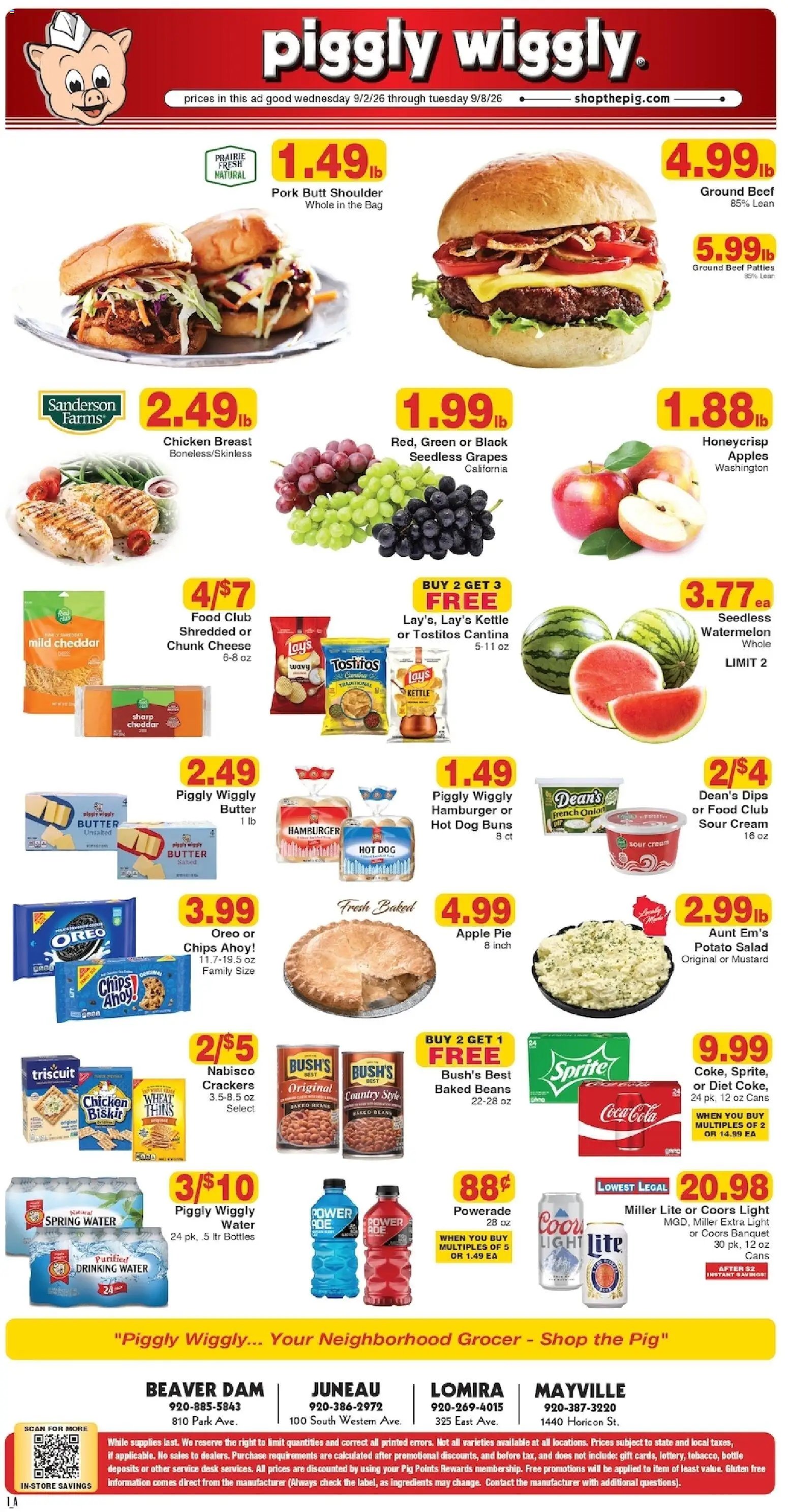 Piggly Wiggly Weekly Ad - Mayville