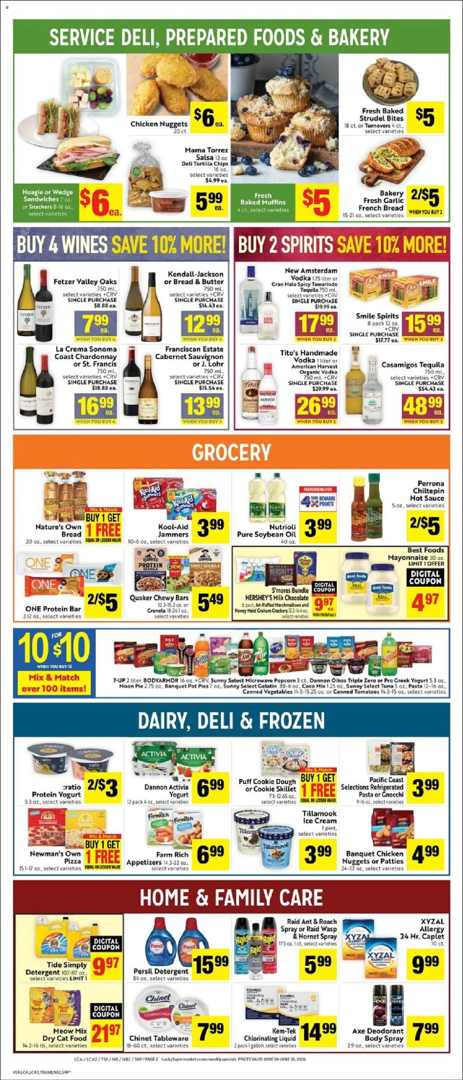 Lucky Supermarkets Weekly Ad