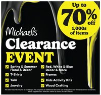 Michaels Weekly Ad