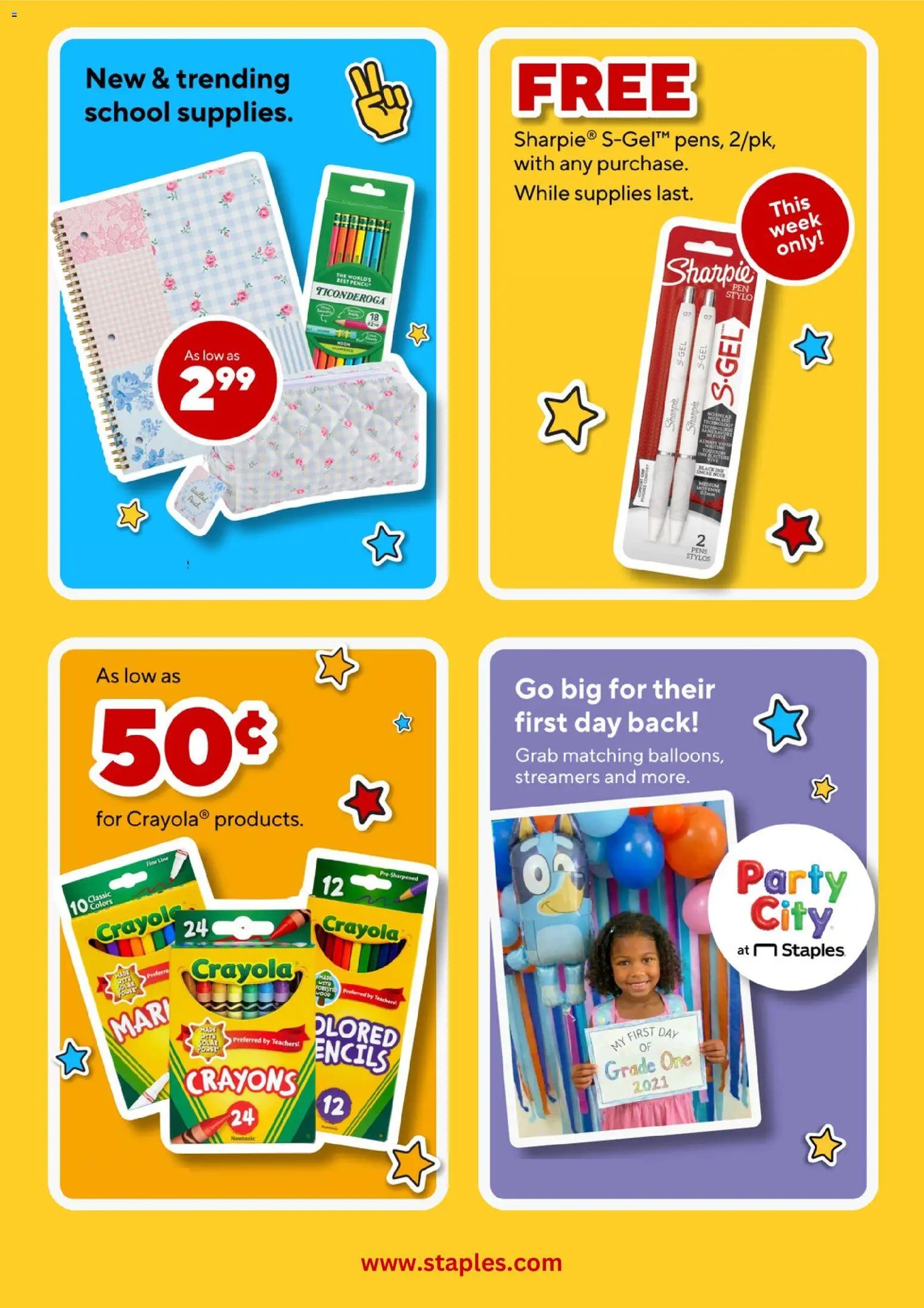 Staples Weekly Ad