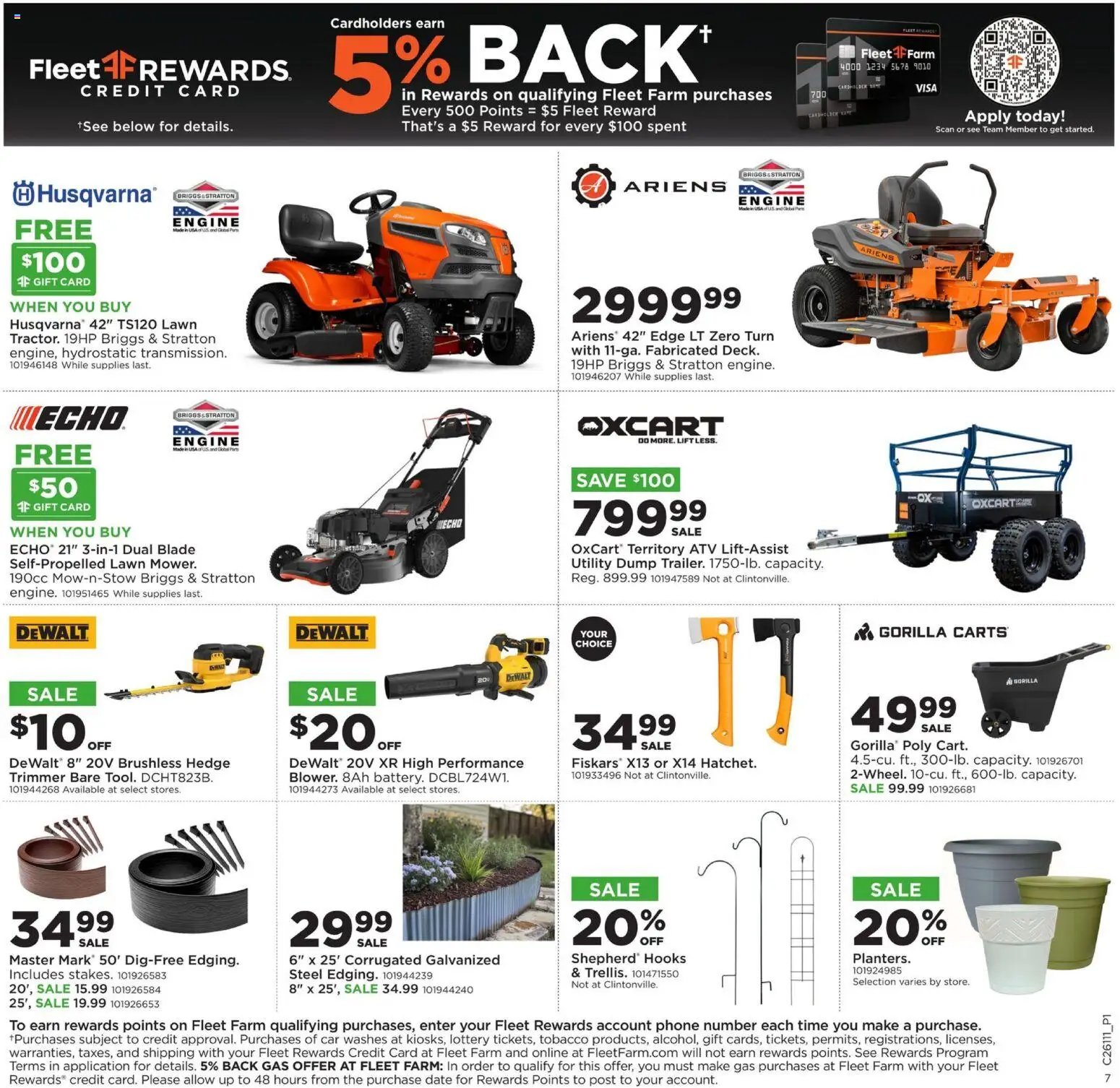 Mills Fleet Farm Weekly Ad