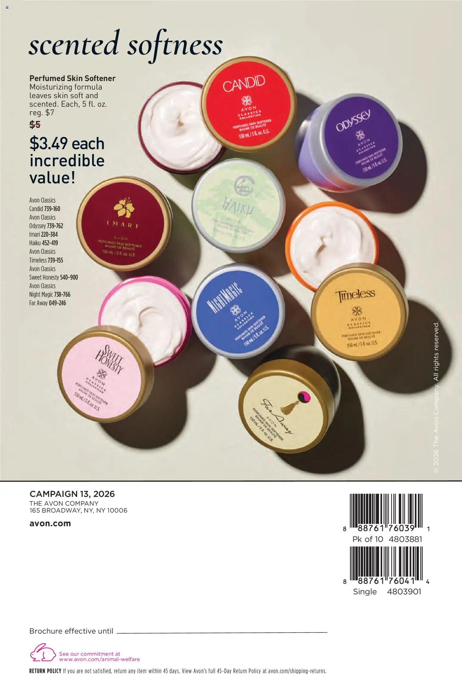 Avon Brochure