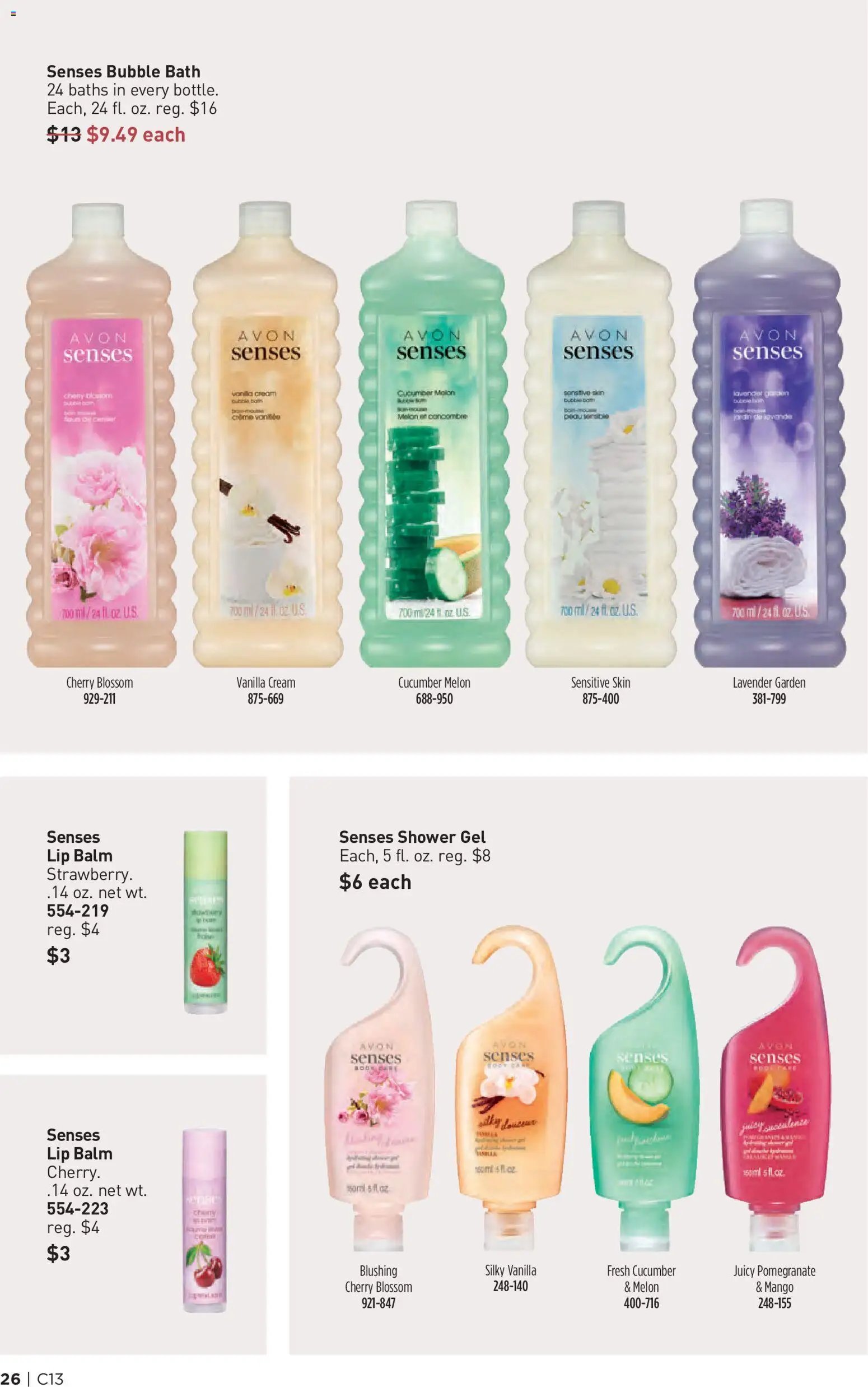 Avon Brochure