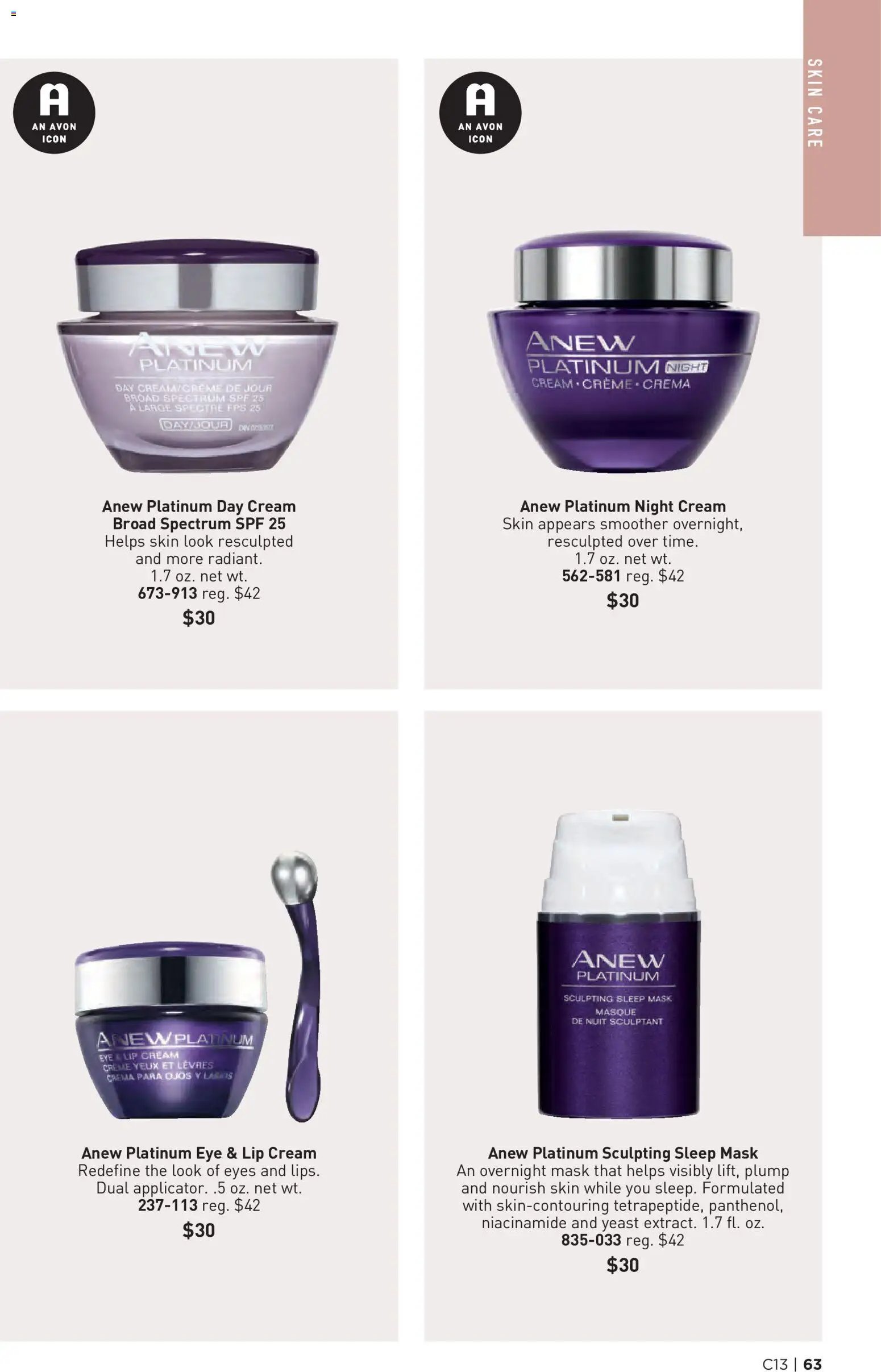 Avon Brochure