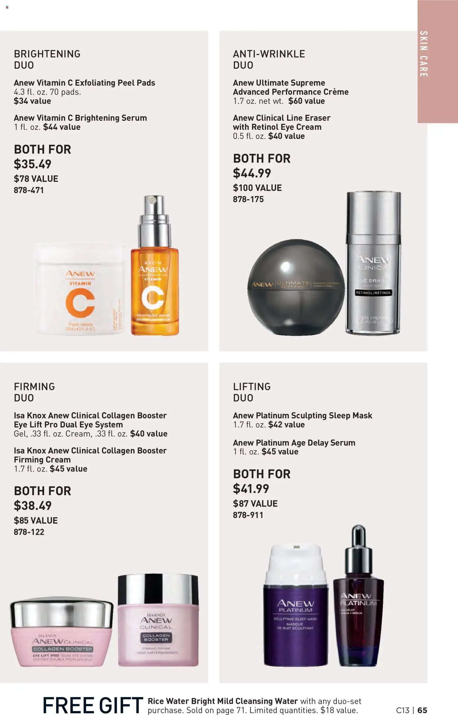 Avon Brochure