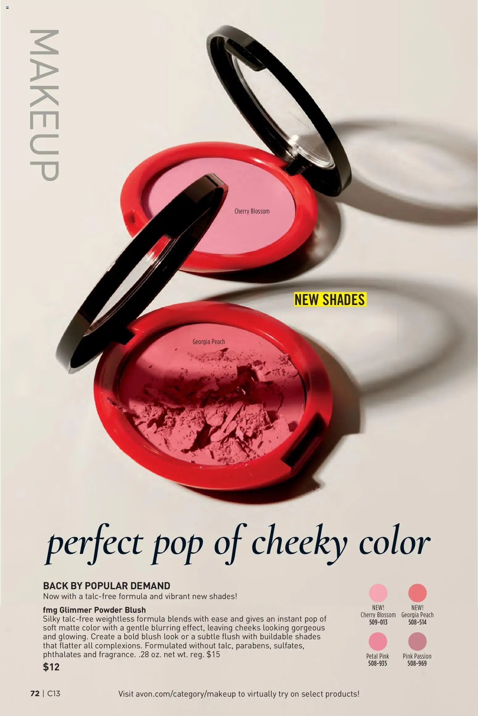 Avon Brochure