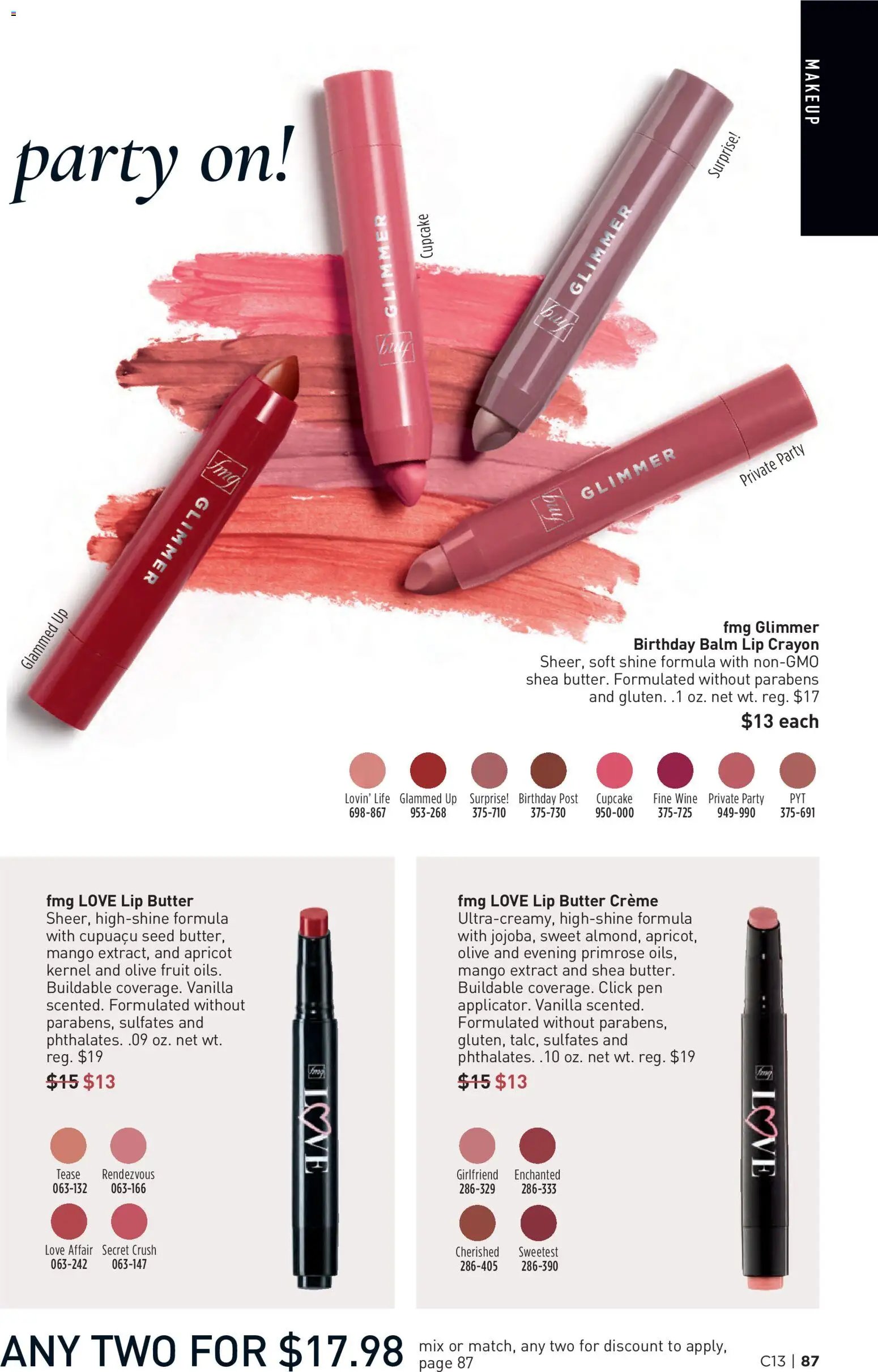 Avon Brochure