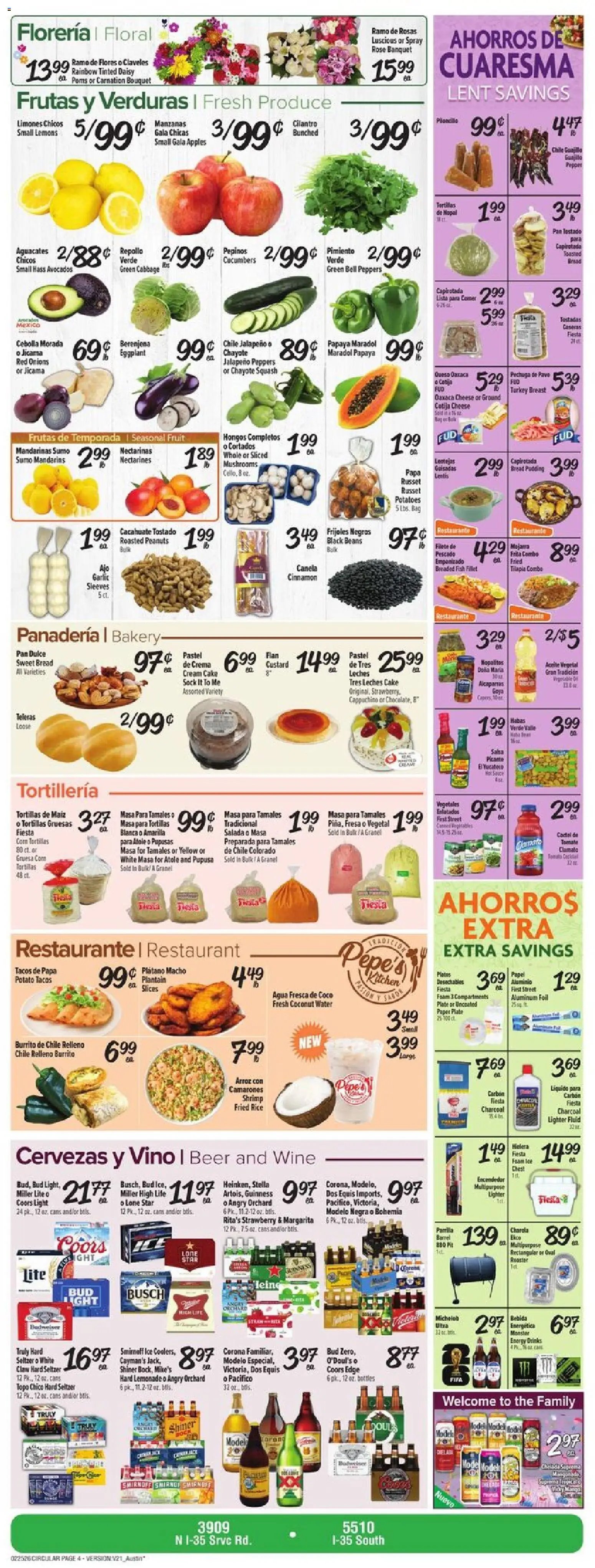 Fiesta Mart Weekly Ad