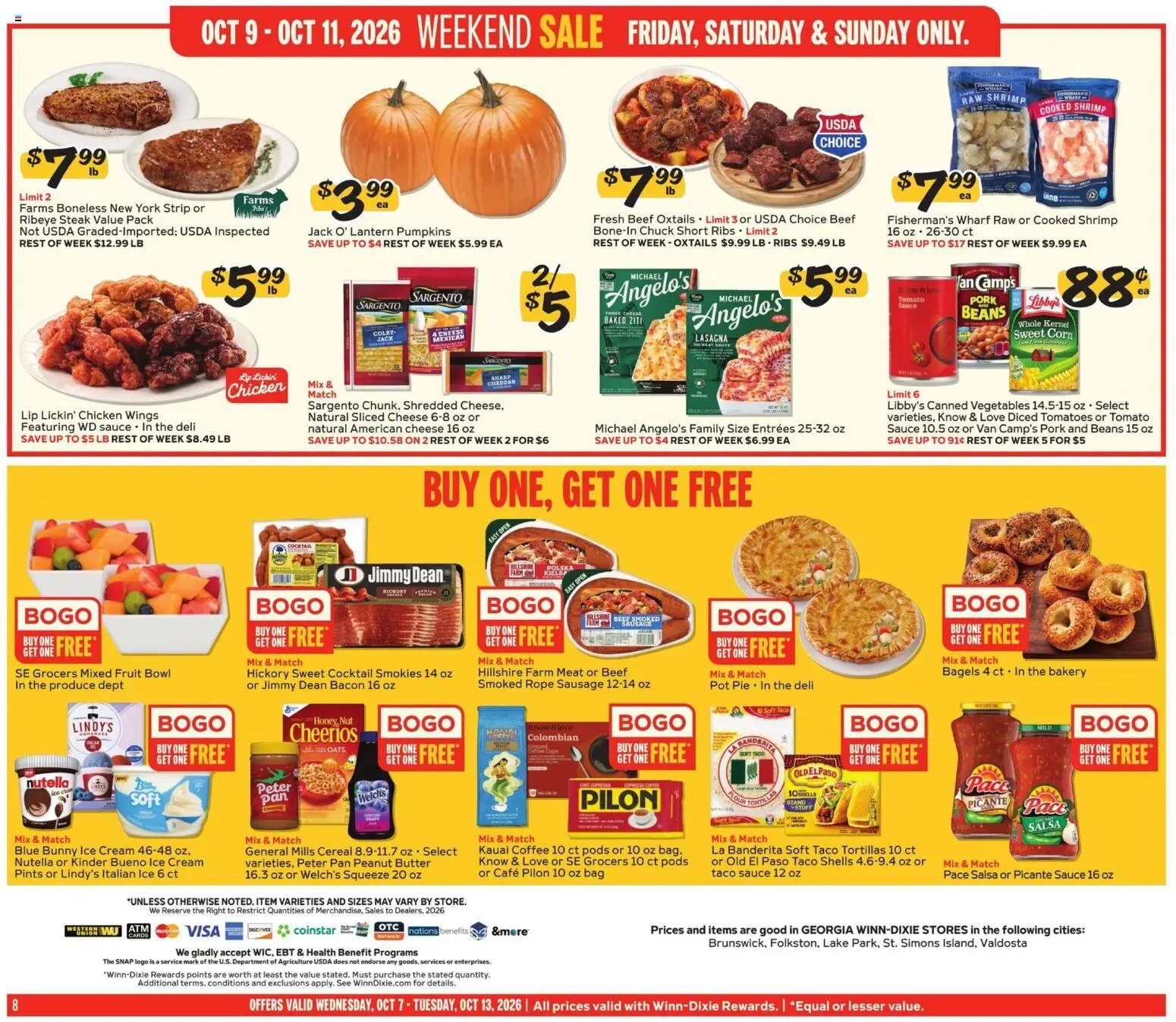 Winn Dixie Weekly Ad
