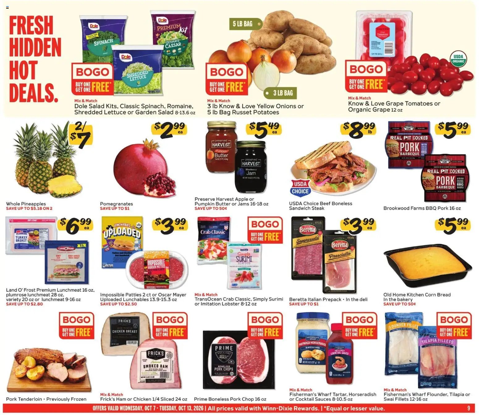 Winn Dixie Weekly Ad