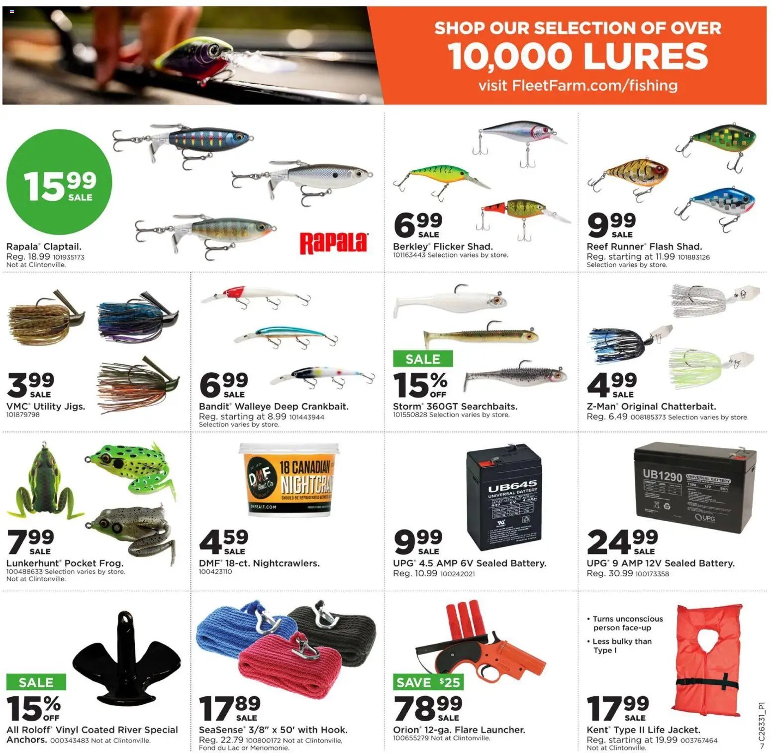 Mills Fleet Farm Weekly Ad