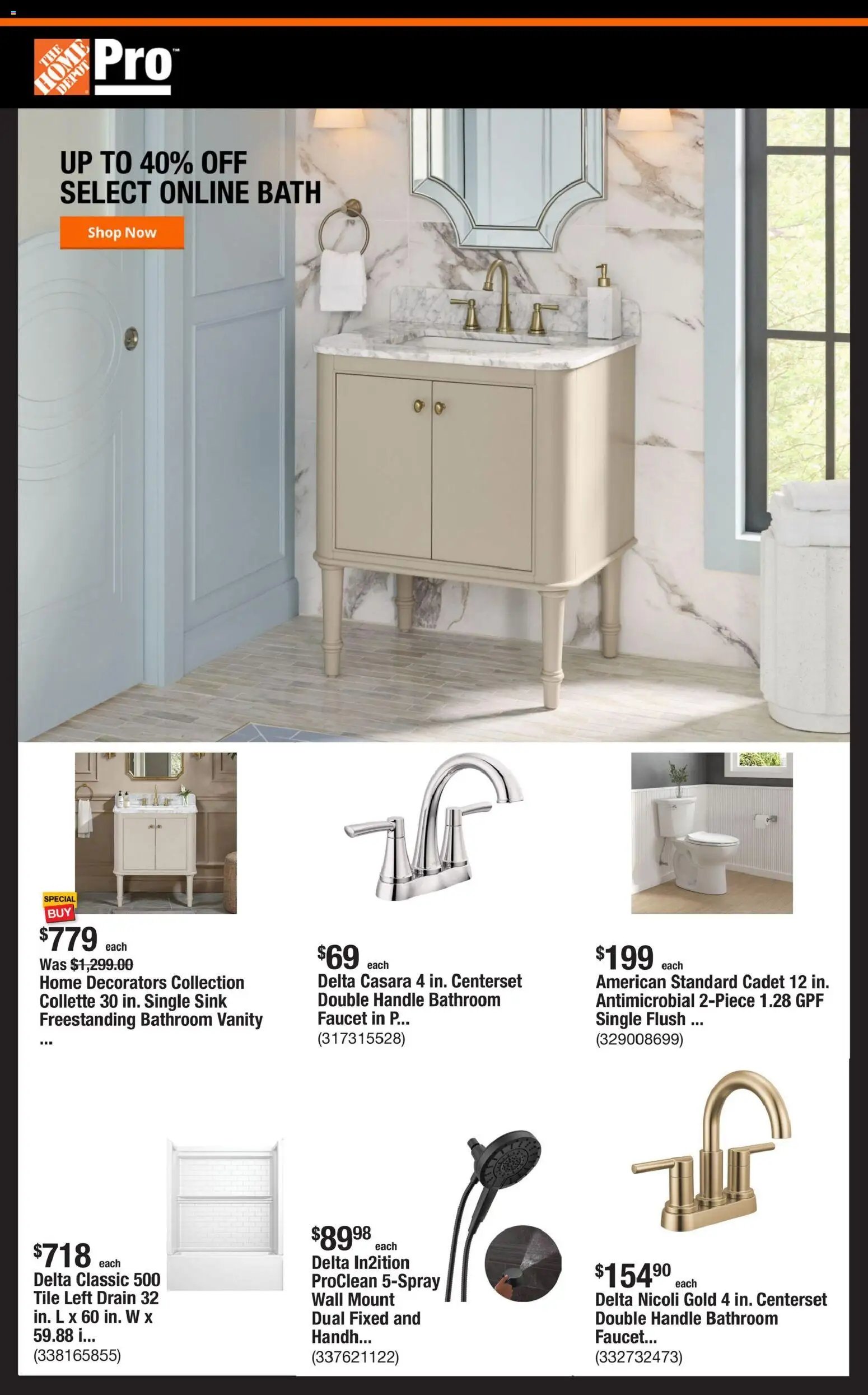 Home Depot Shop Pro Ad