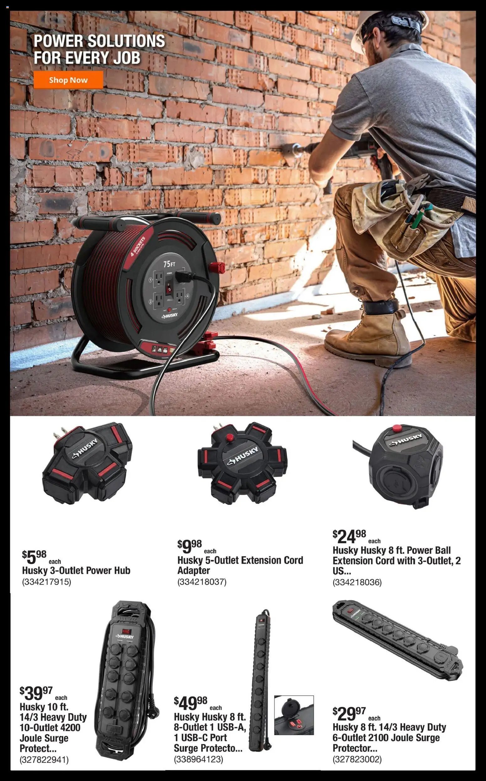 Home Depot Shop Pro Ad