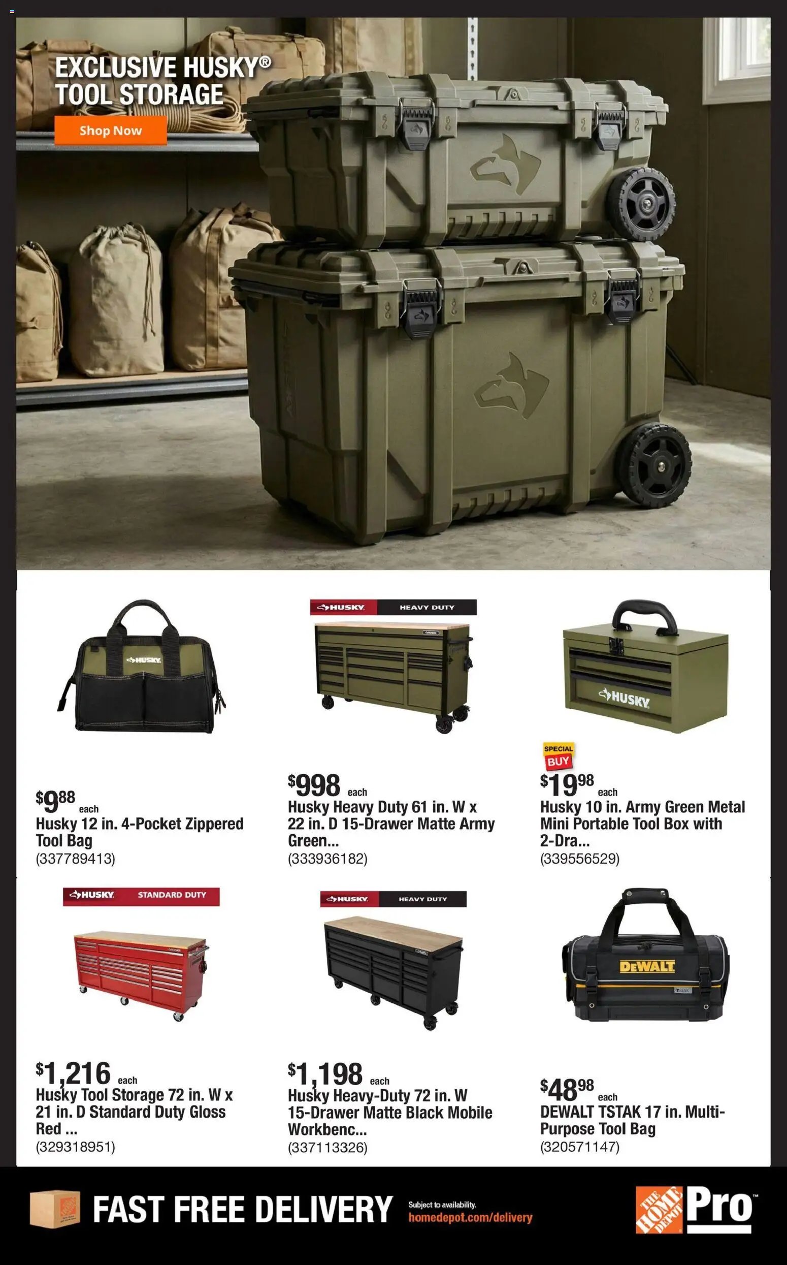 Home Depot Shop Pro Ad