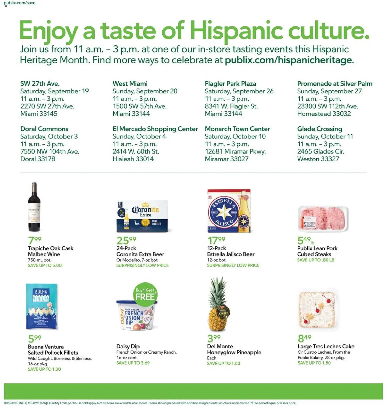 Publix Hispanic Ad