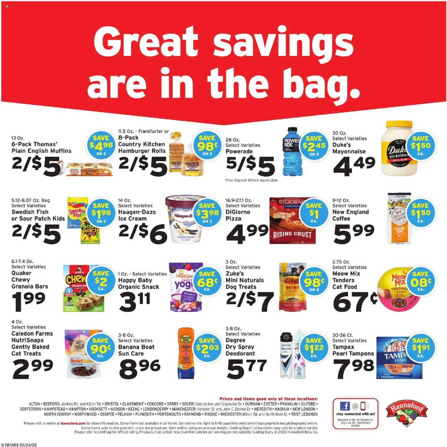 Hannaford Weekly Ad