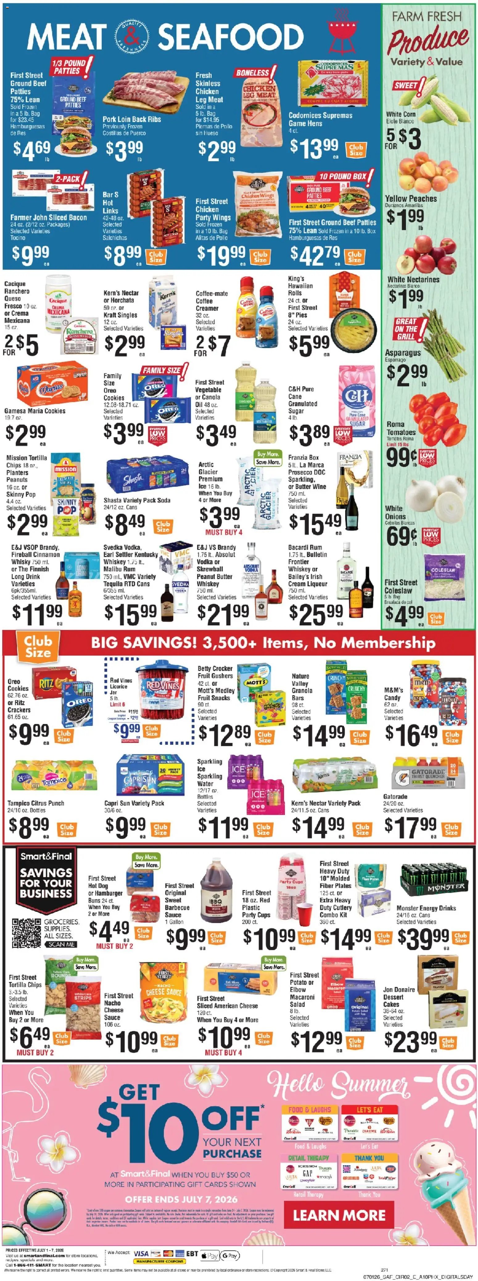 Smart & Final Weekly Ad - 5 Day A10PHX
