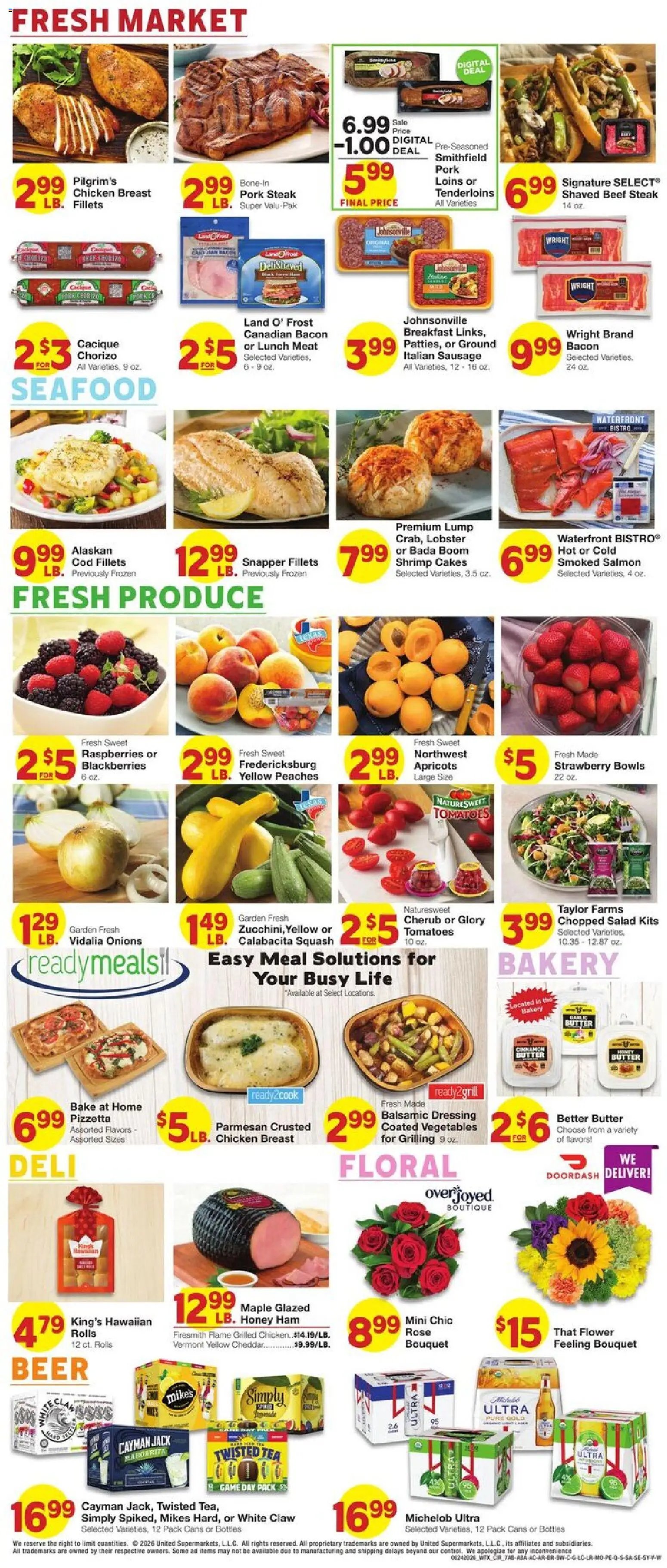 United Supermarkets Weekly Ad