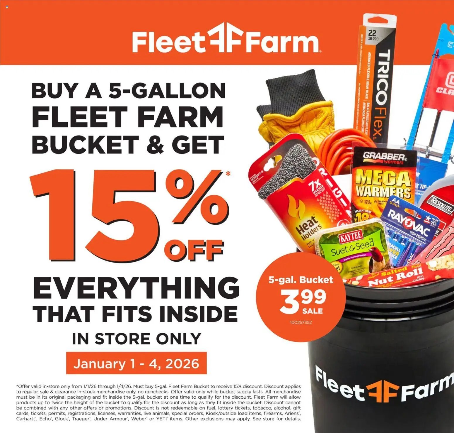Mills Fleet Farm Ad