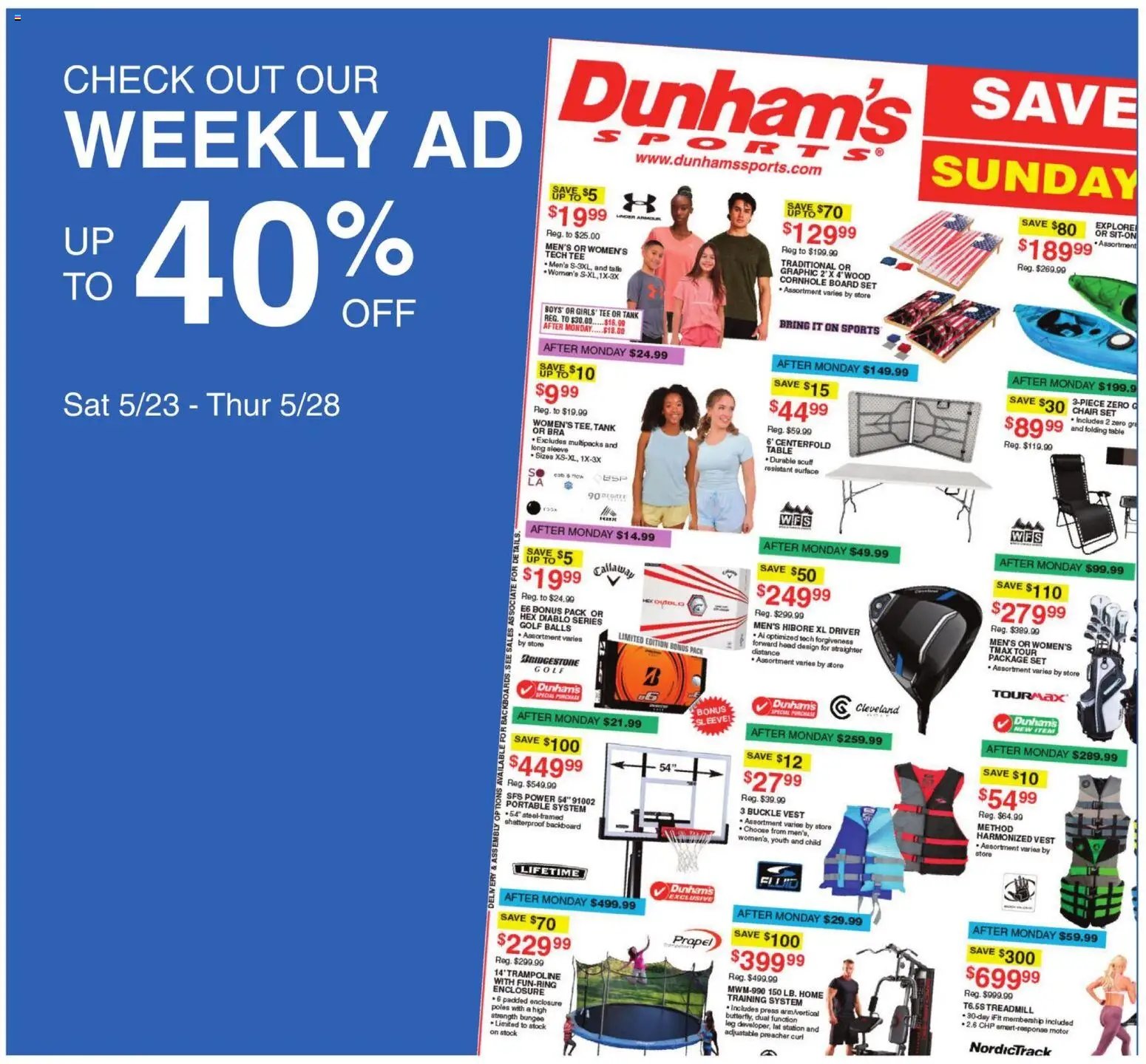 Dunham's Sports Weekly Ad