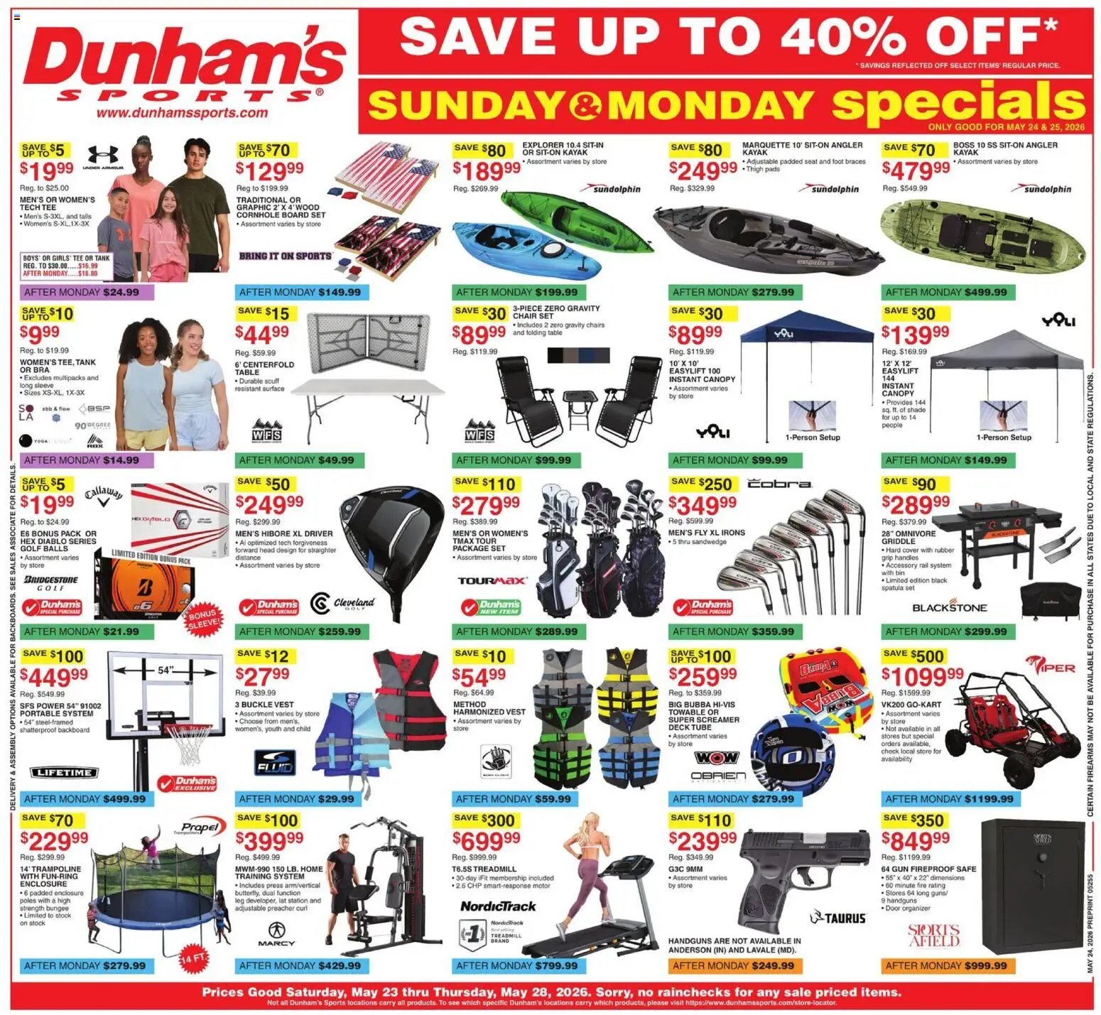 Dunham's Sports Weekly Ad