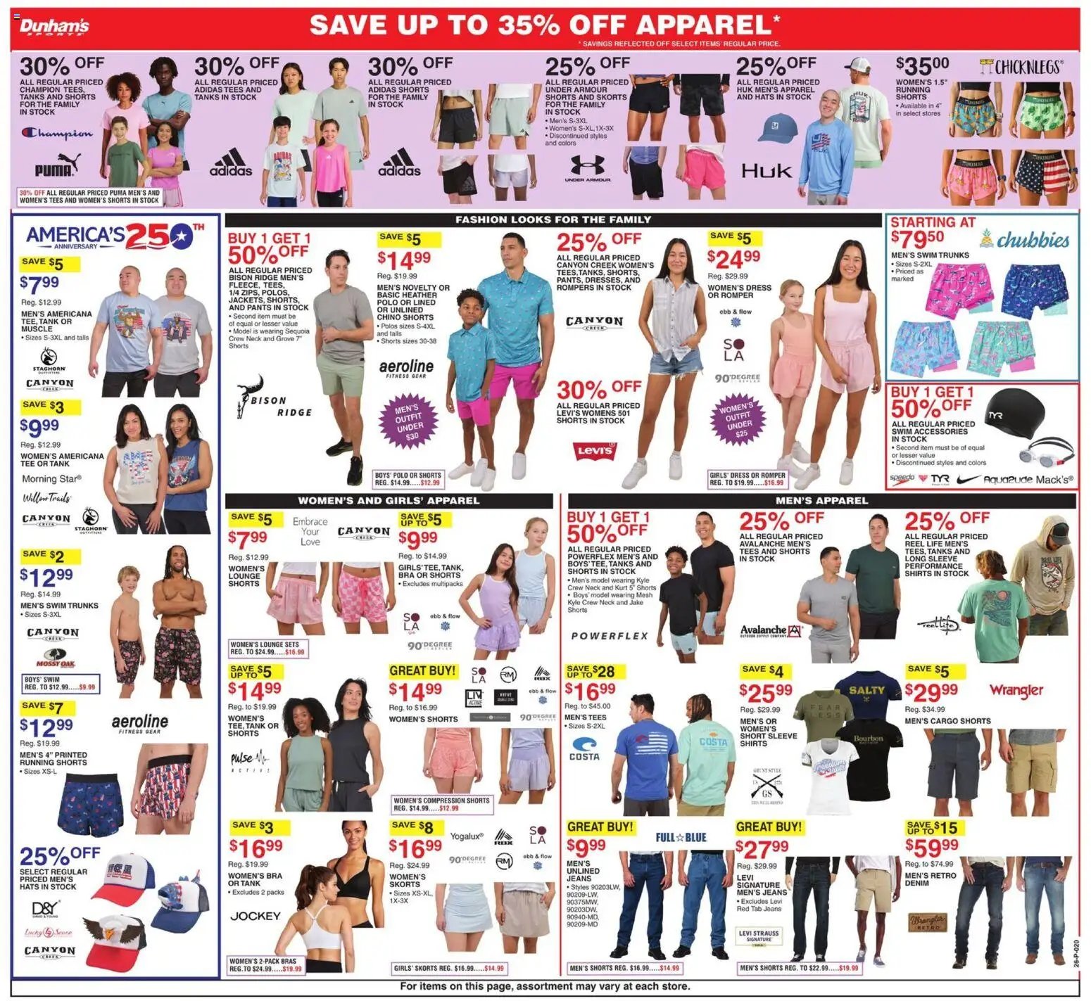 Dunham's Sports Weekly Ad