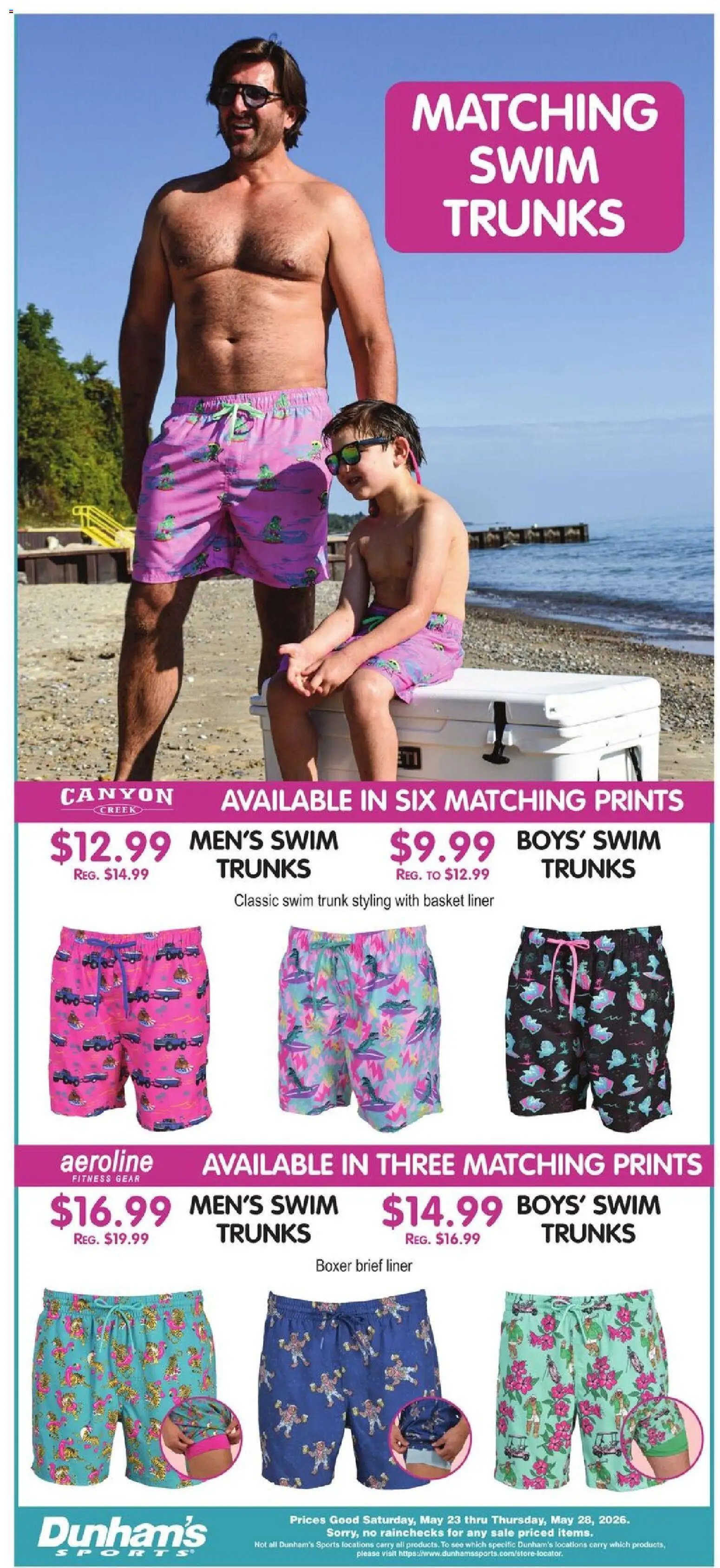 Dunham's Sports Weekly Ad