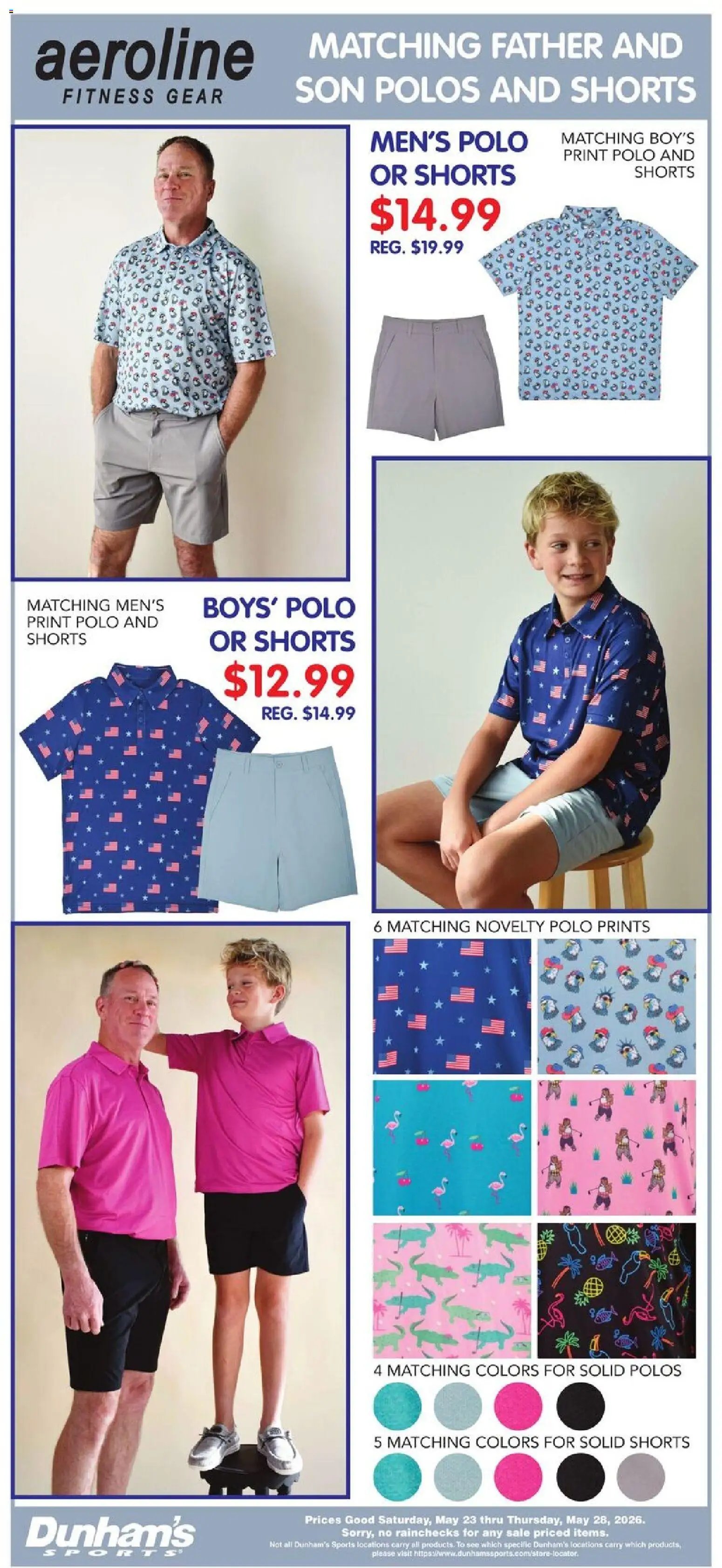 Dunham's Sports Weekly Ad