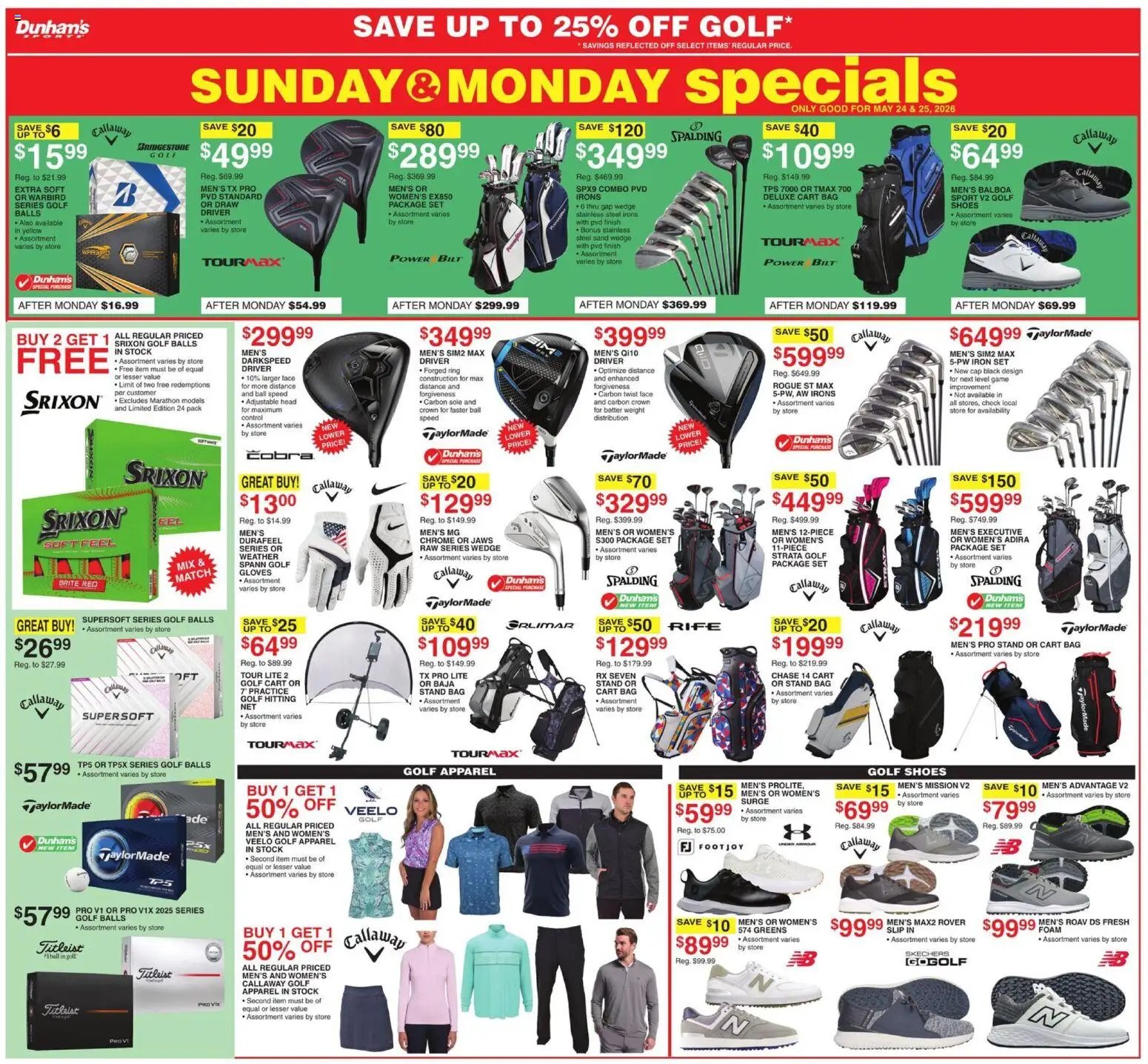 Dunham's Sports Weekly Ad