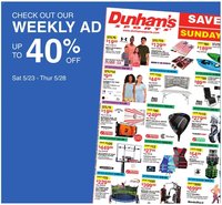 Dunham's Sports Weekly Ad