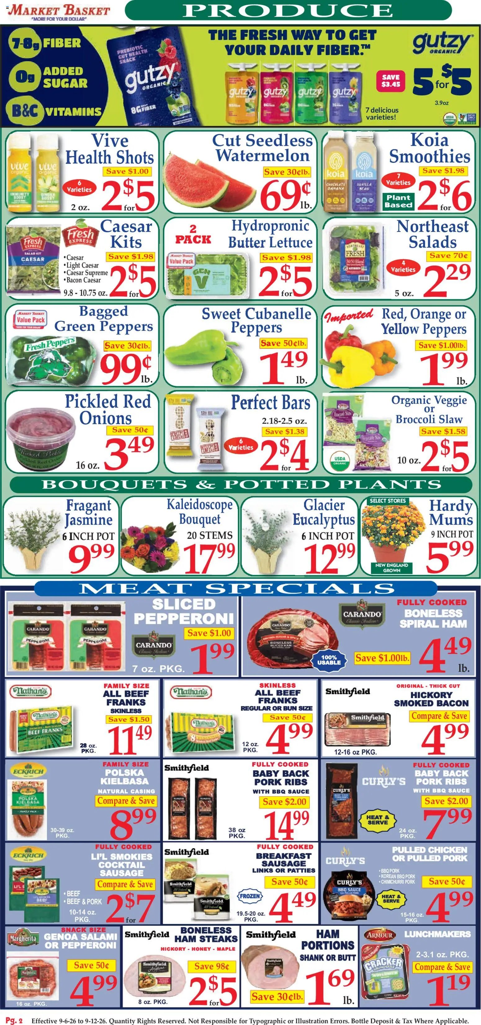 Market Basket Ad