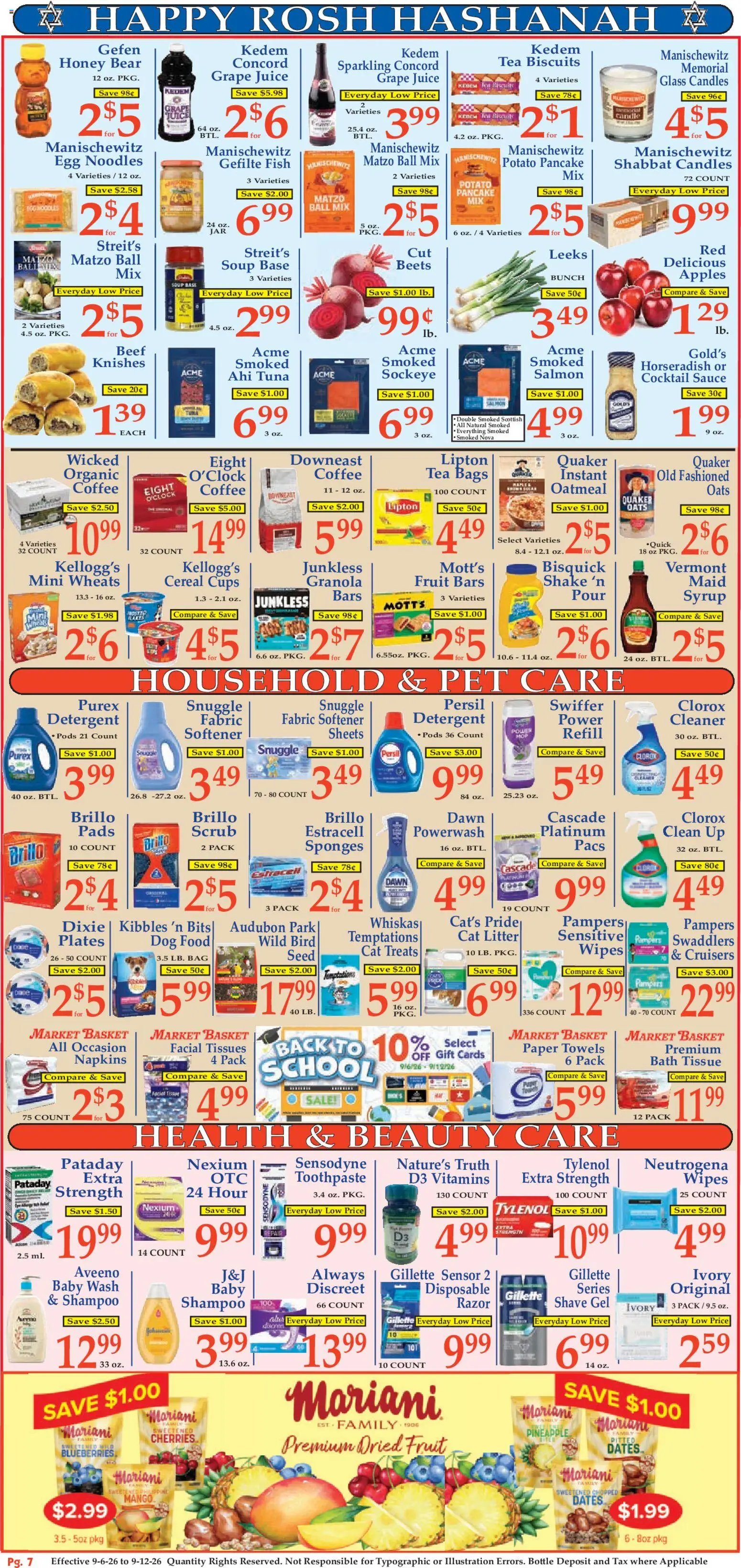 Market Basket Ad