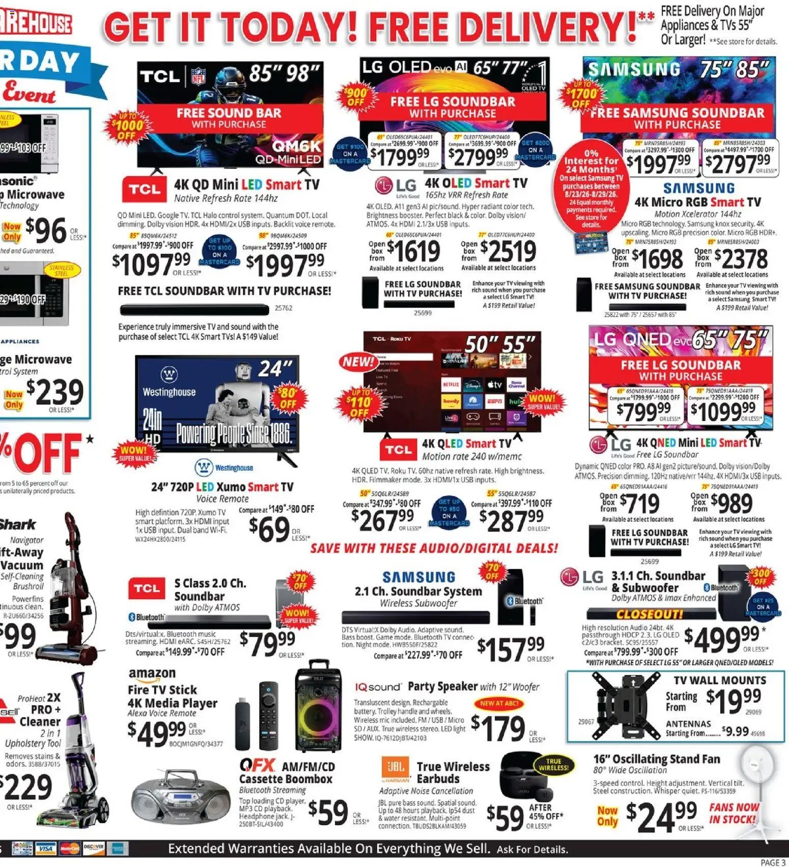 ABC Warehouse Weekly Ad