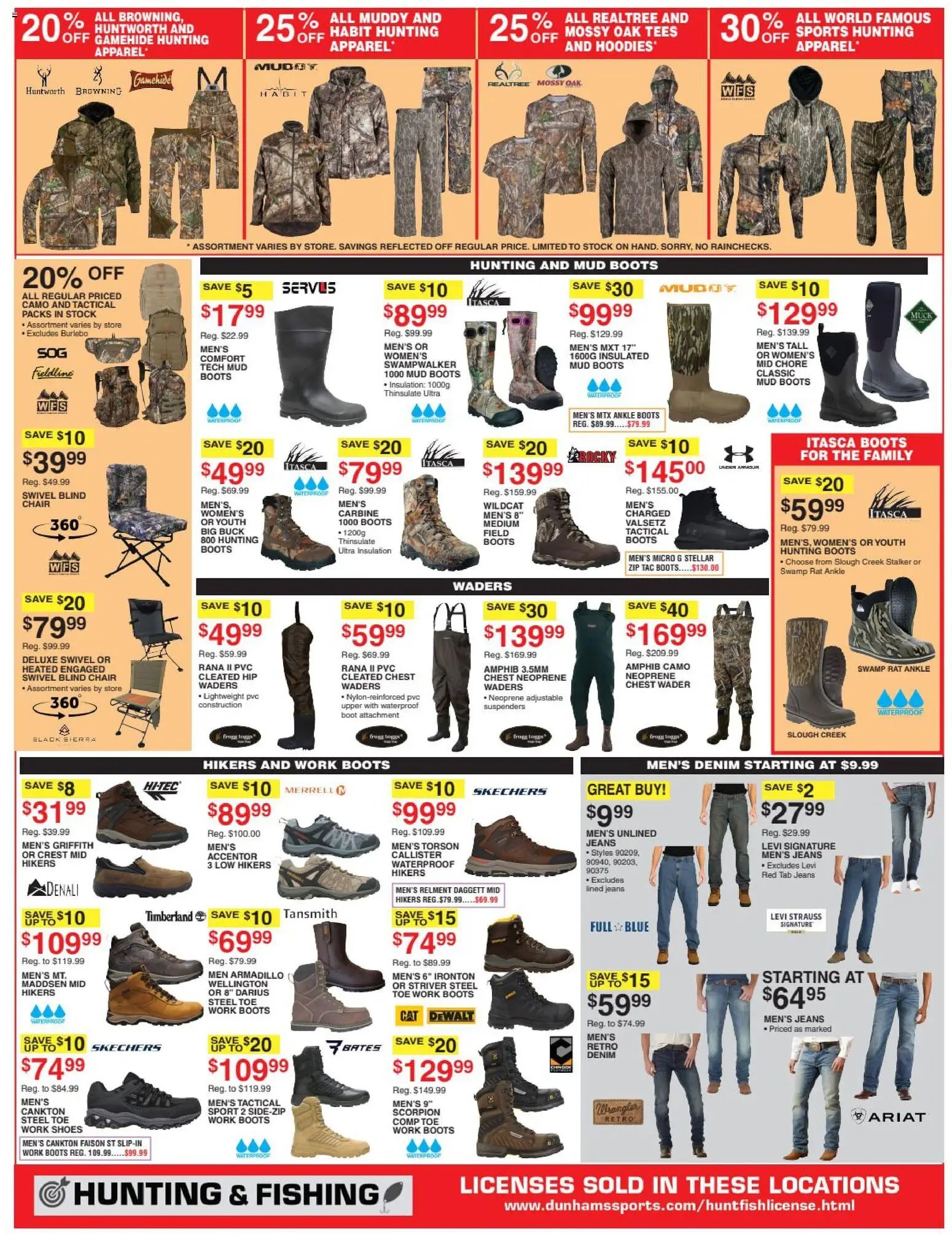 Dunham's Sports Weekly Ad