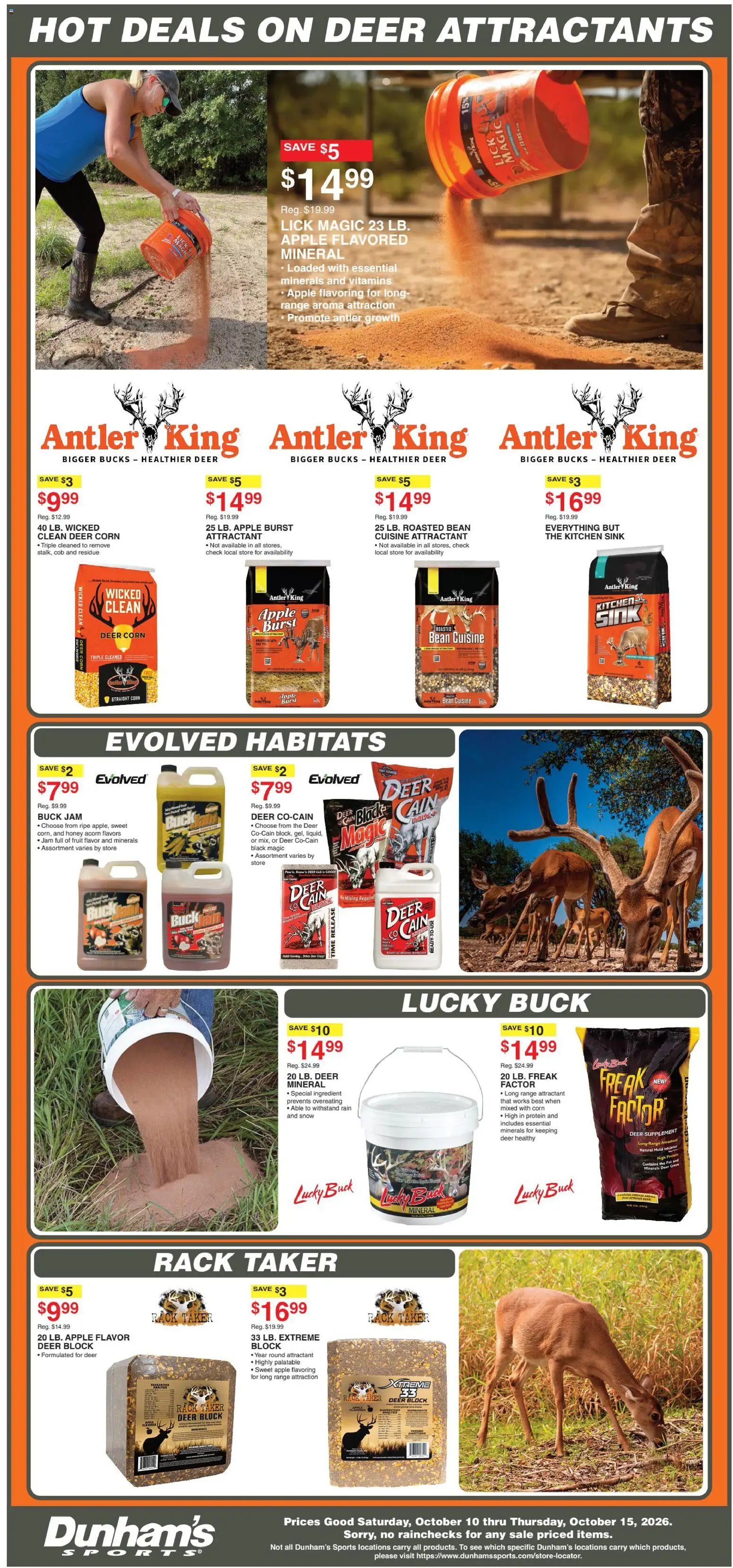 Dunham's Sports Weekly Ad