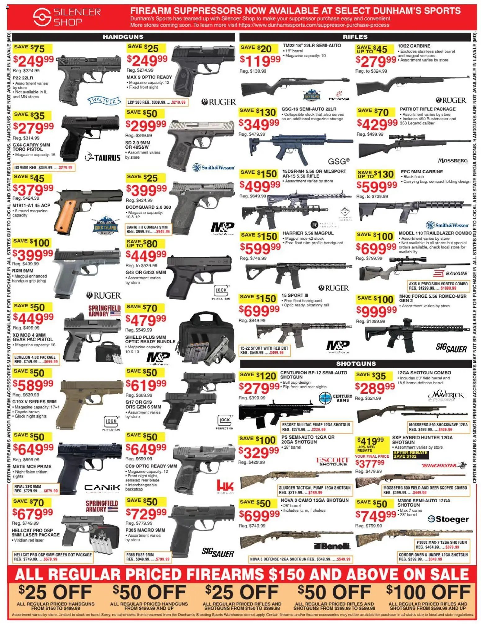 Dunham's Sports Weekly Ad