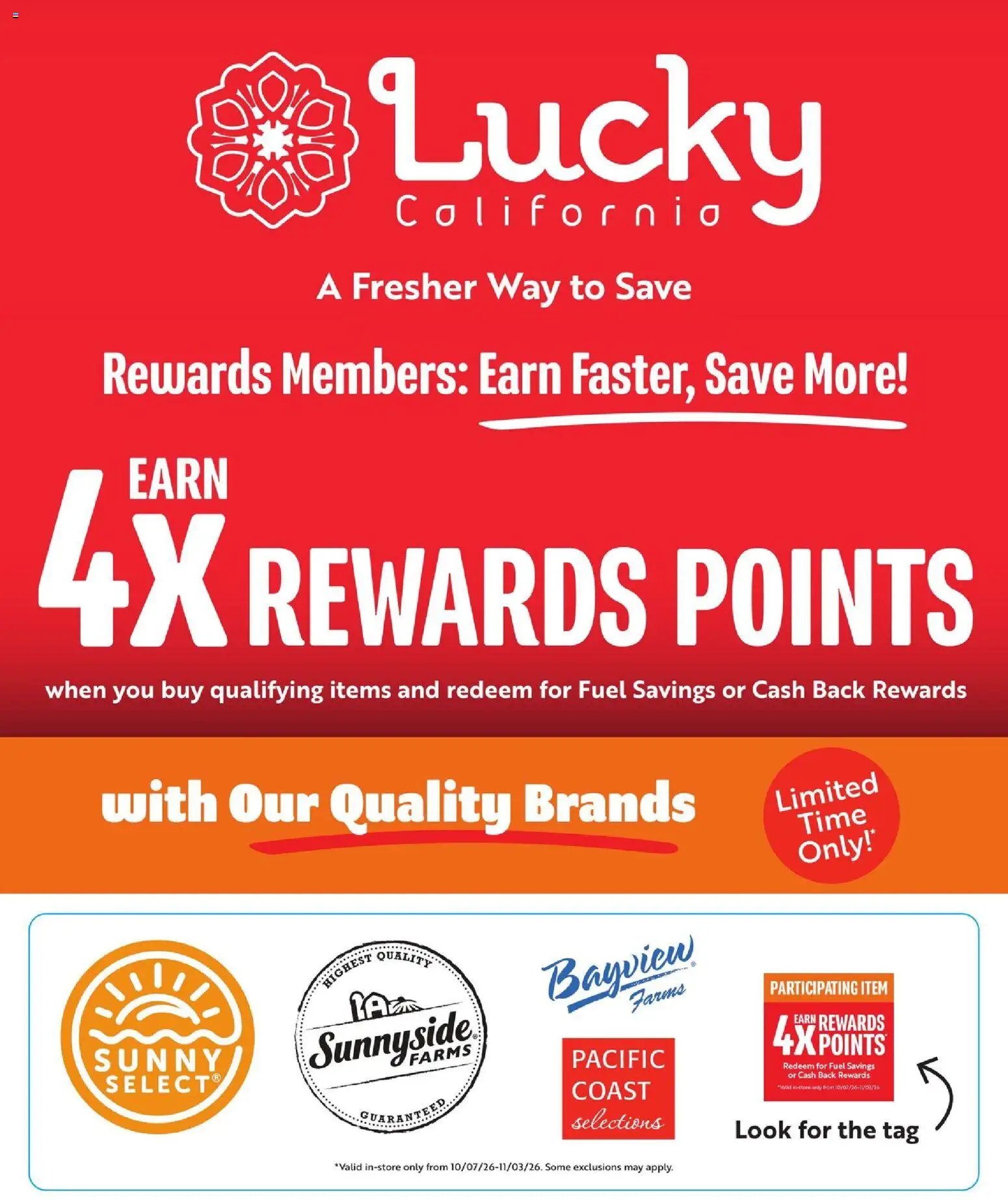 Lucky Supermarkets Online Savings Guide