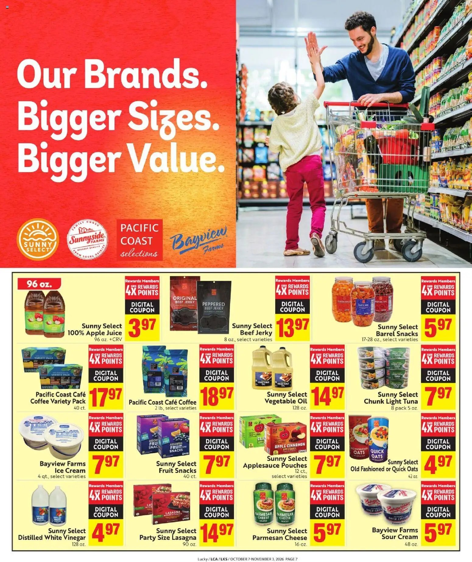 Lucky Supermarkets Online Savings Guide