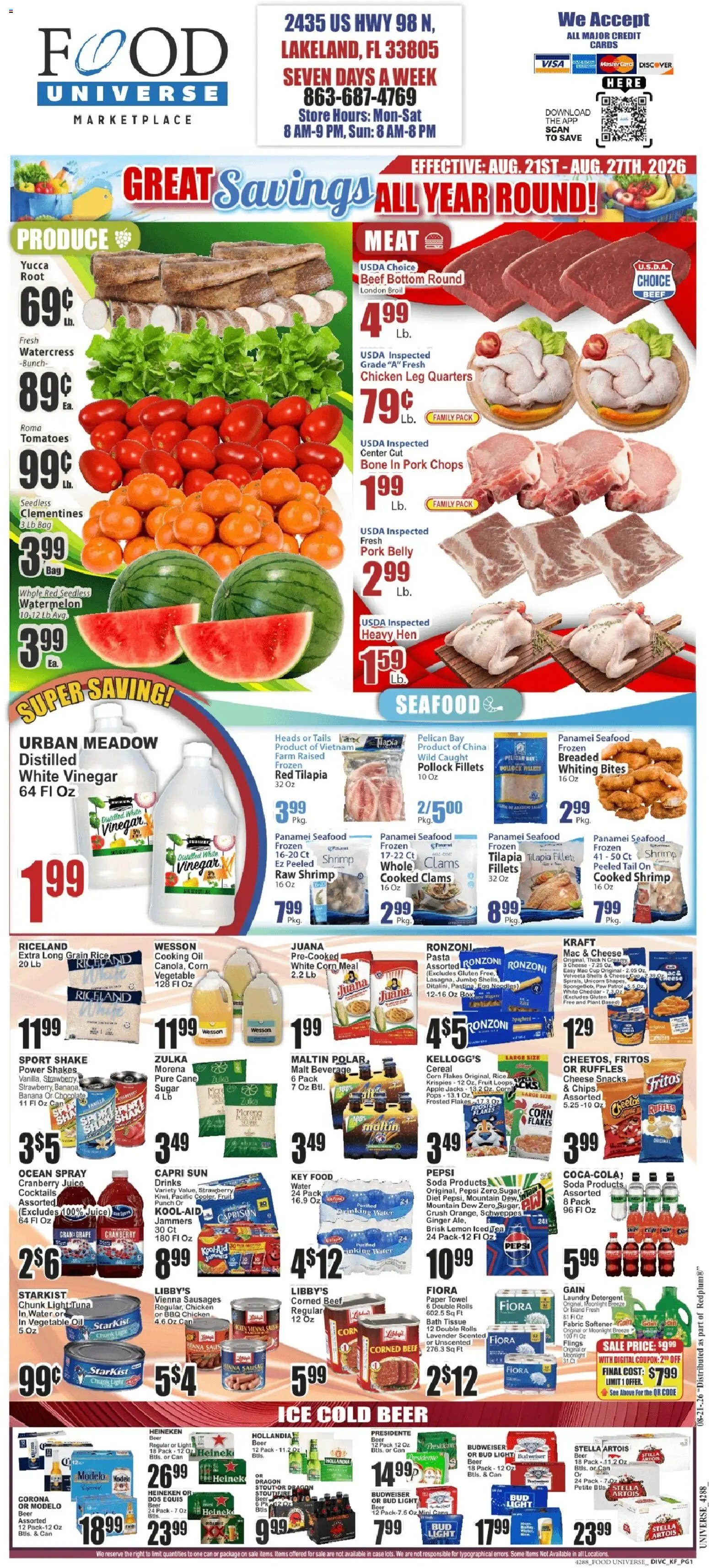 Food Universe Weekly Ad