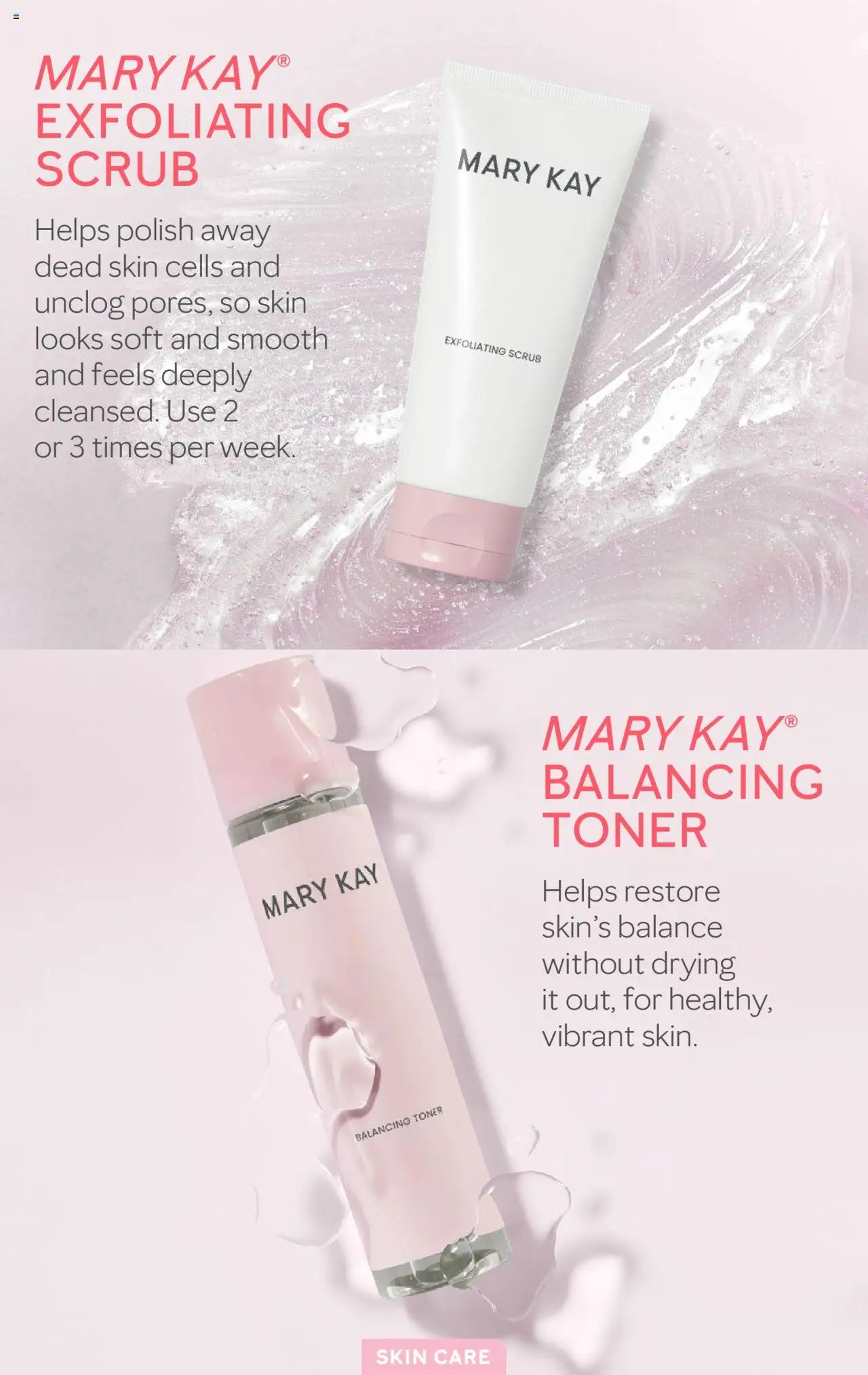 Mary Kay Skin Care Line