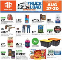 Mills Fleet Farm Truckload Event