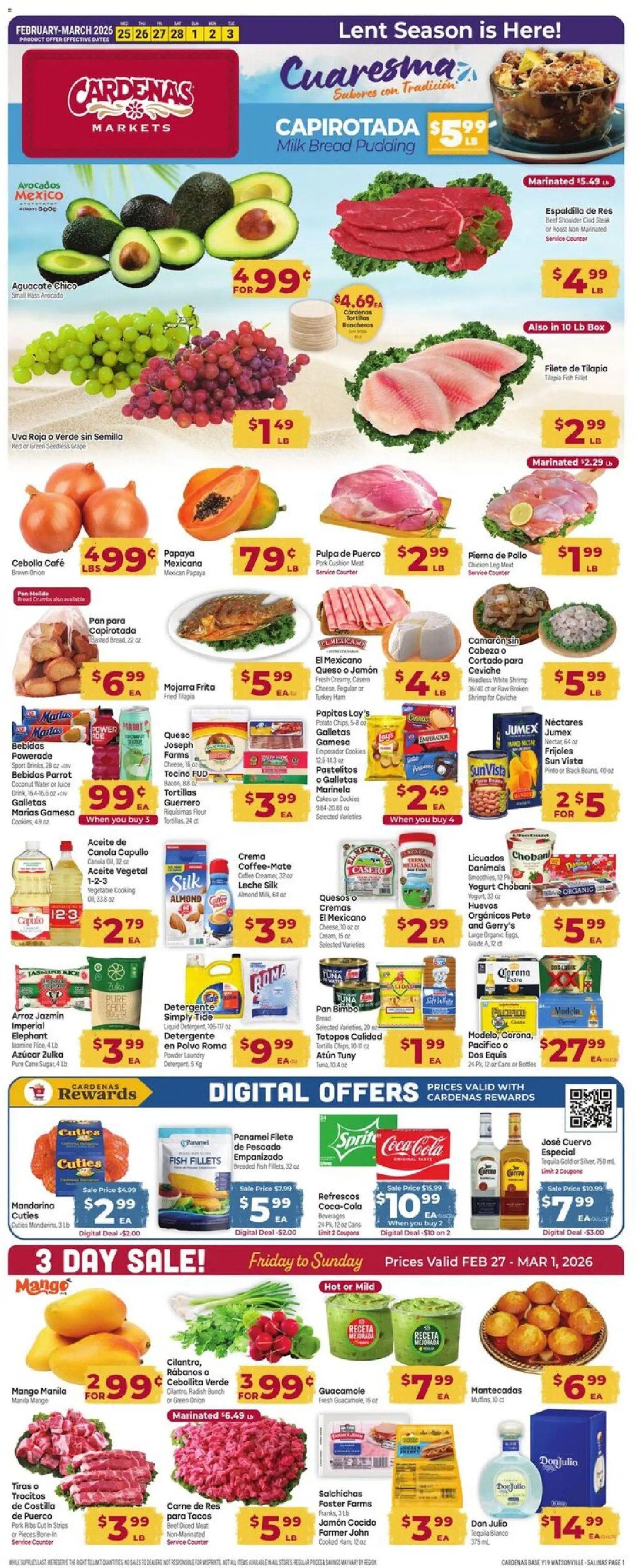 Cardenas Weekly Ad - CA